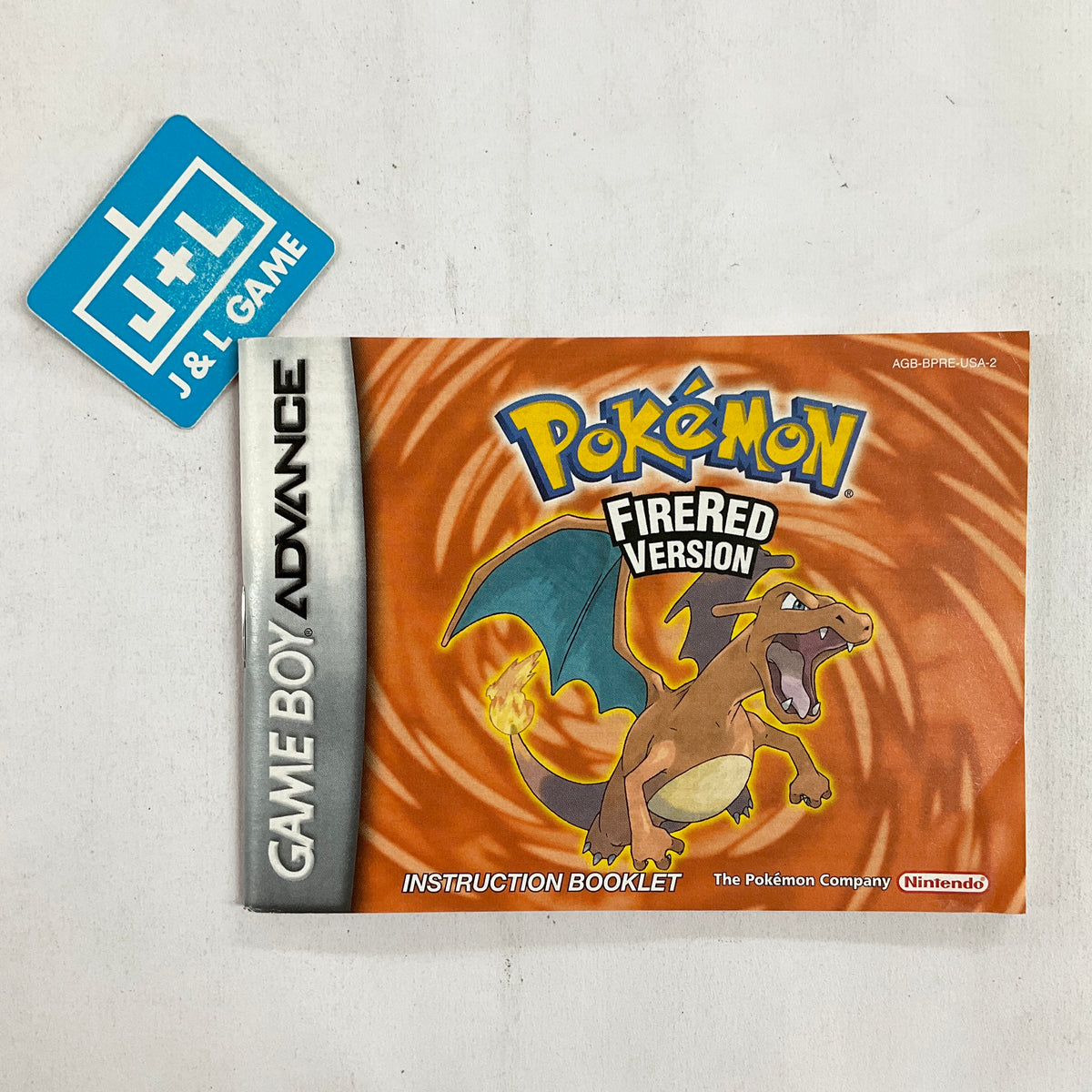 Firered Version Pokemon FireRed Version (Player's Choice) - (GBA) Game Boy Advance [Pr ...