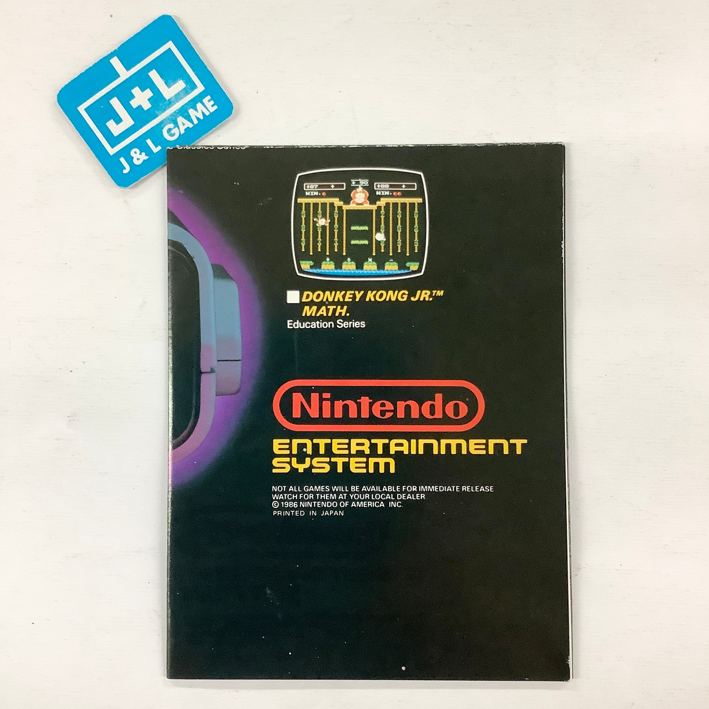 Donkey Kong Jr. Math - (NES) Nintendo Entertainment System [Pre-Owned] Video Games Nintendo   
