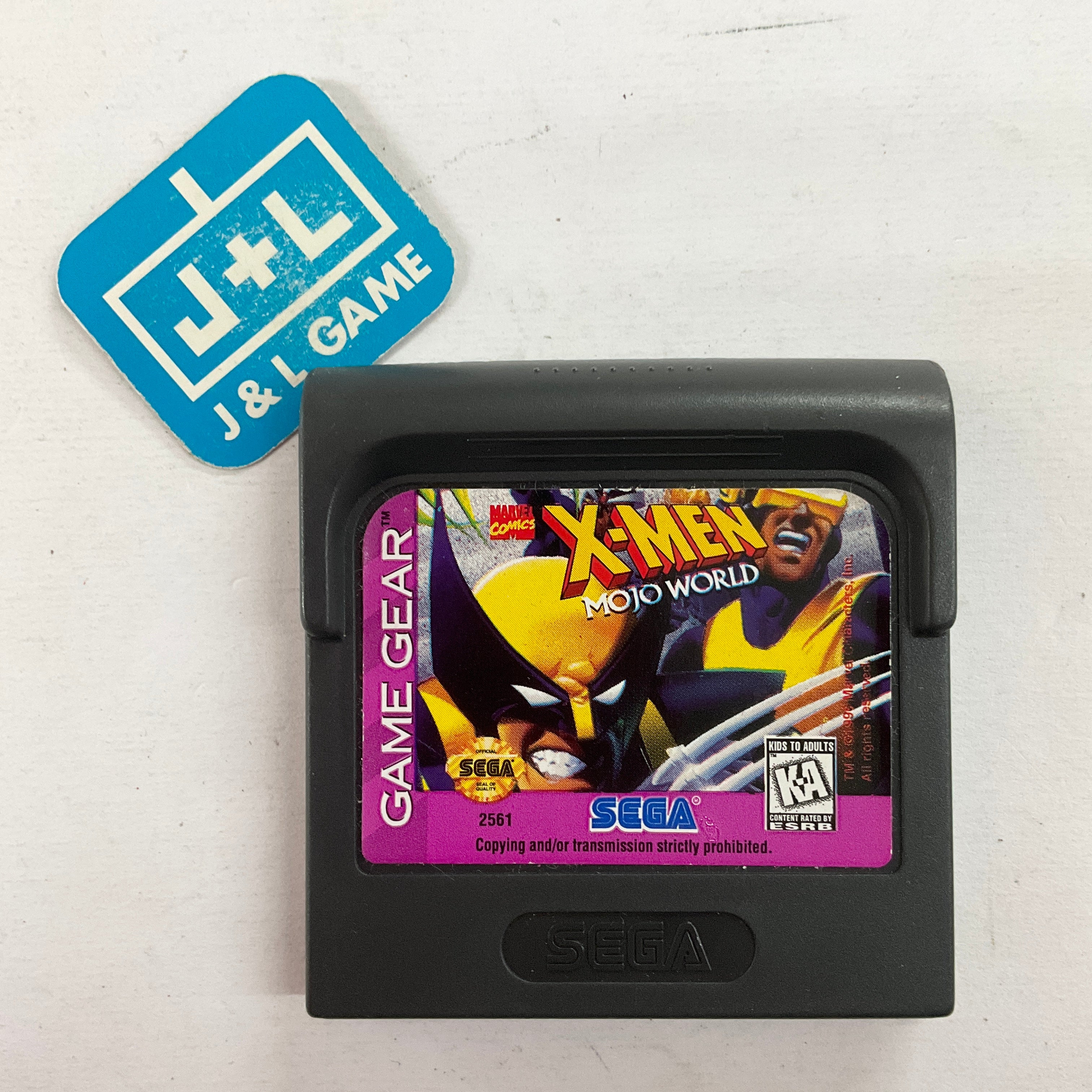 X-Men: Mojo World - SEGA GameGear [Pre-Owned] Video Games Sega   