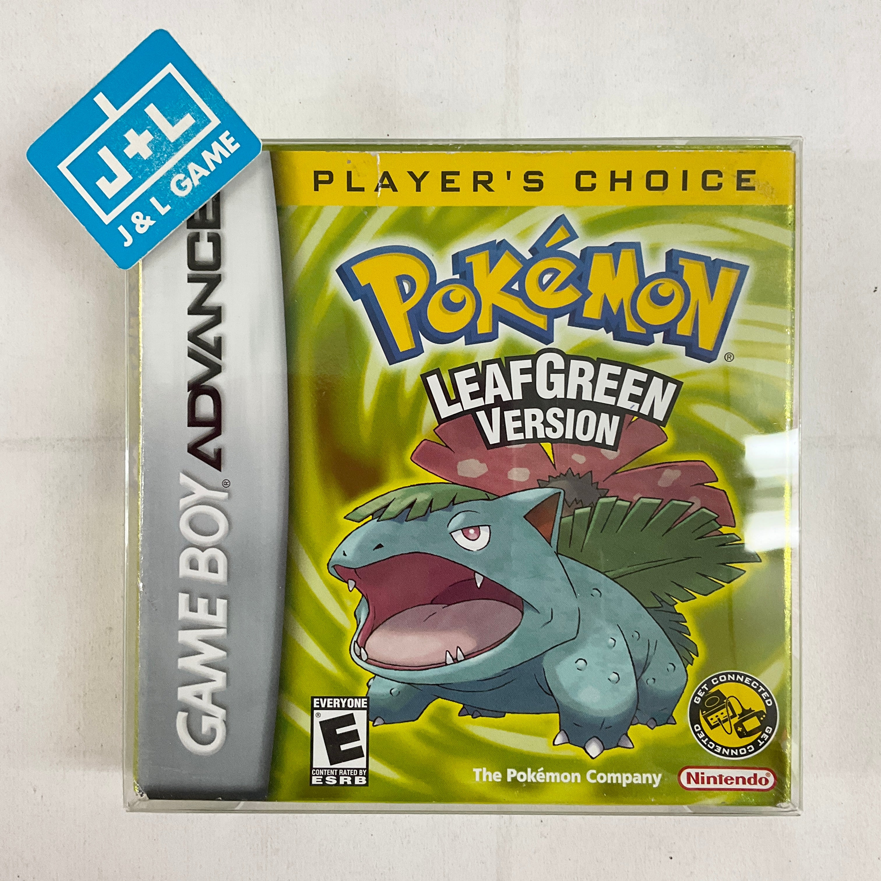 Pokemon LeafGreen Version (Player's Choice) - (GBA) Game Boy
