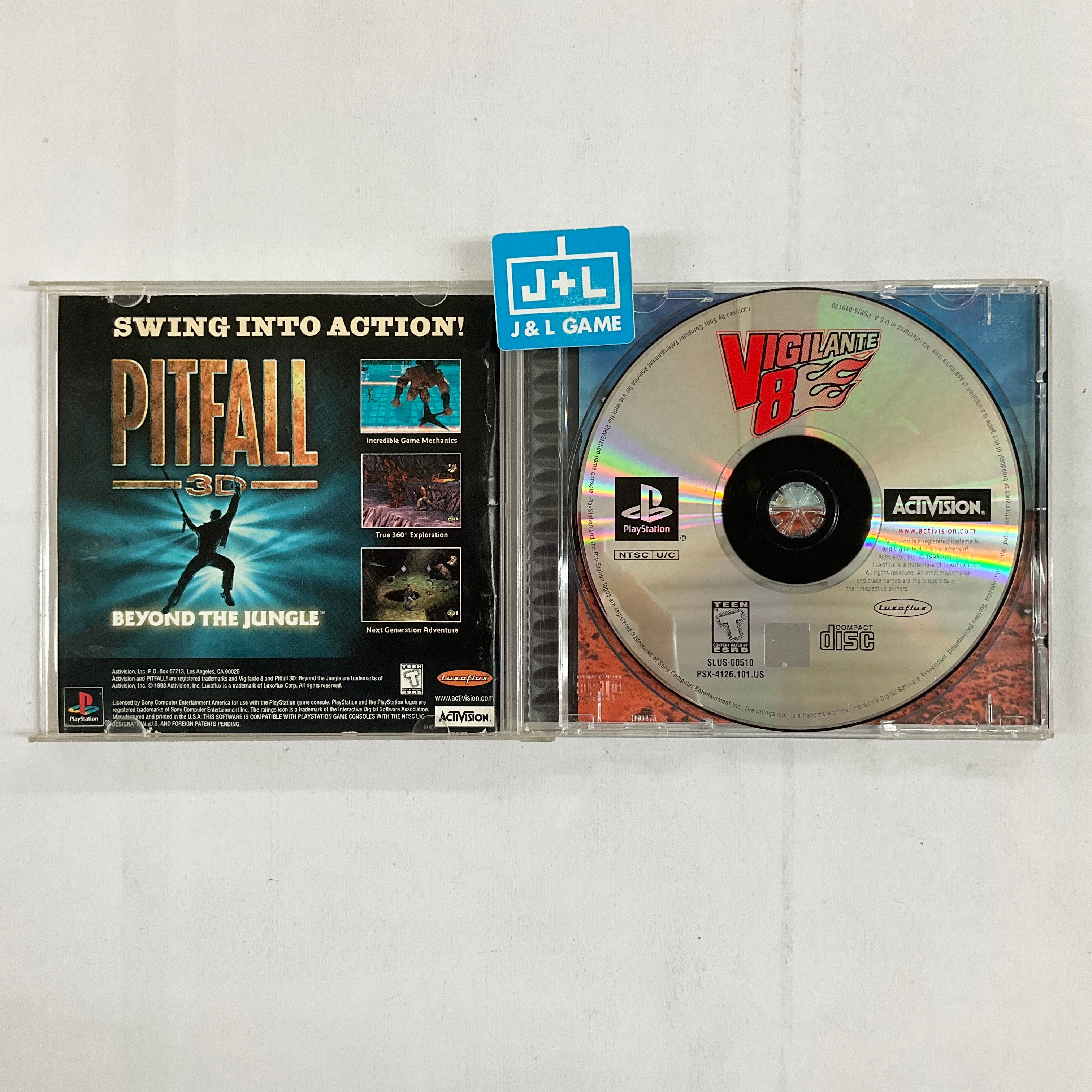 Vigilante 8 - (PS1) Playstation 1 [Pre-Owned] Video Games Activision Inc.   