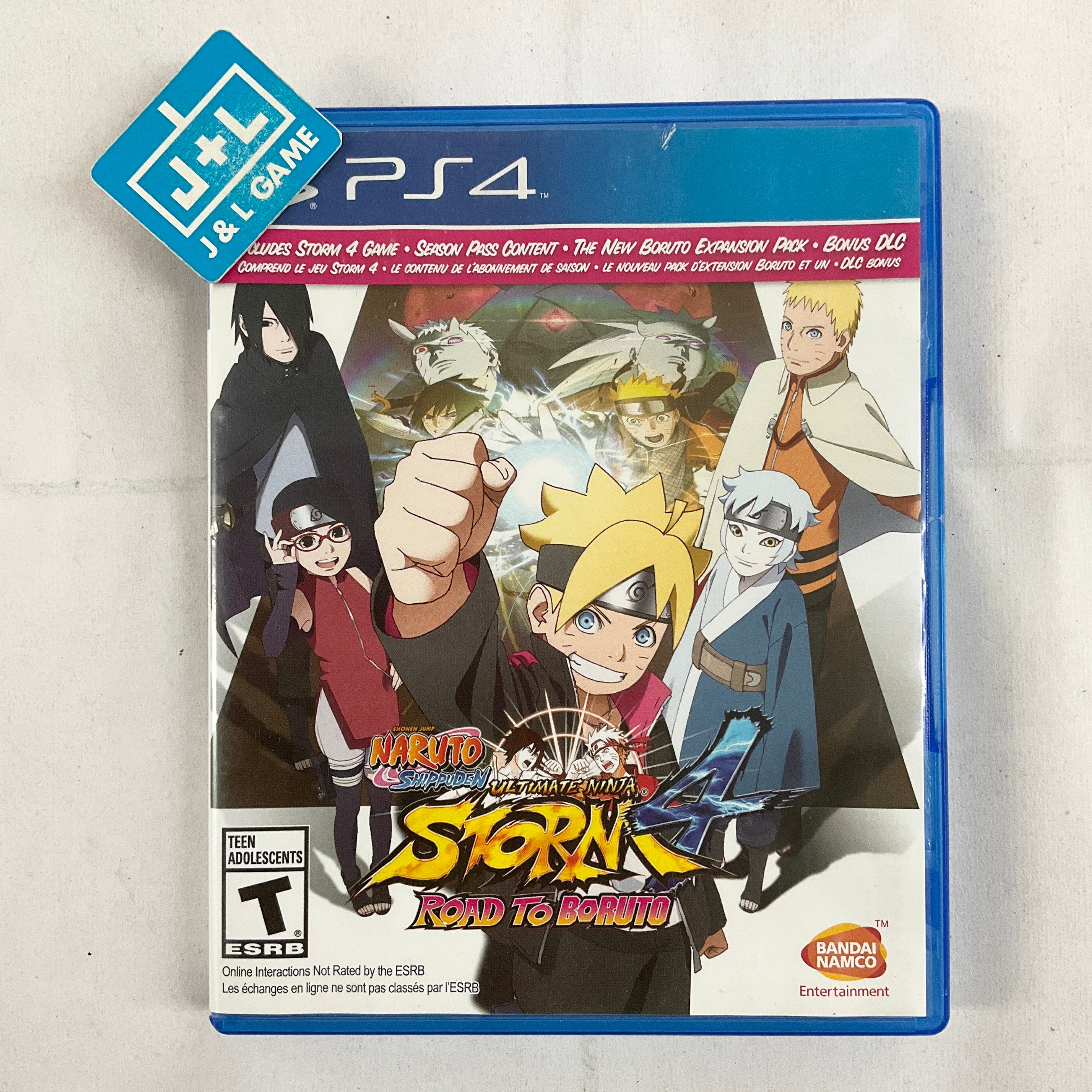 Naruto Shippuden: Ultimate Ninja Storm 4 Road to Boruto - (PS4) PlayStation 4 [Pre-Owned] Video Games BANDAI NAMCO Entertainment   