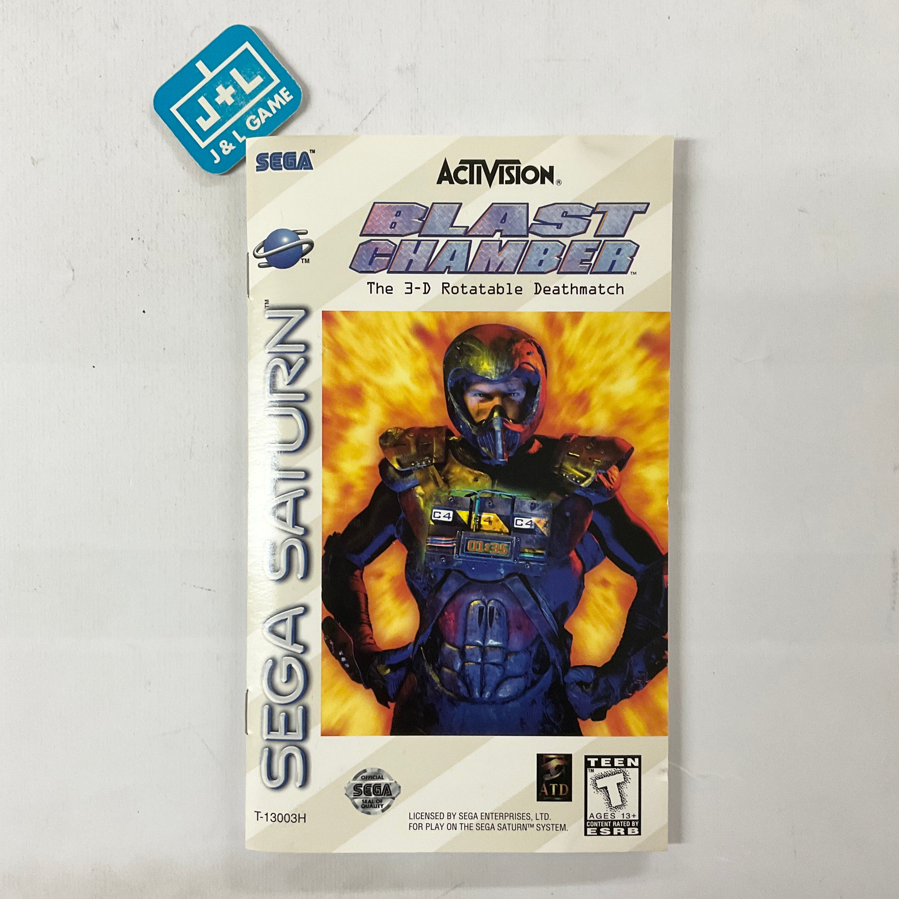 Blast Chamber - (SS) SEGA Saturn [Pre-Owned] Video Games Activision   