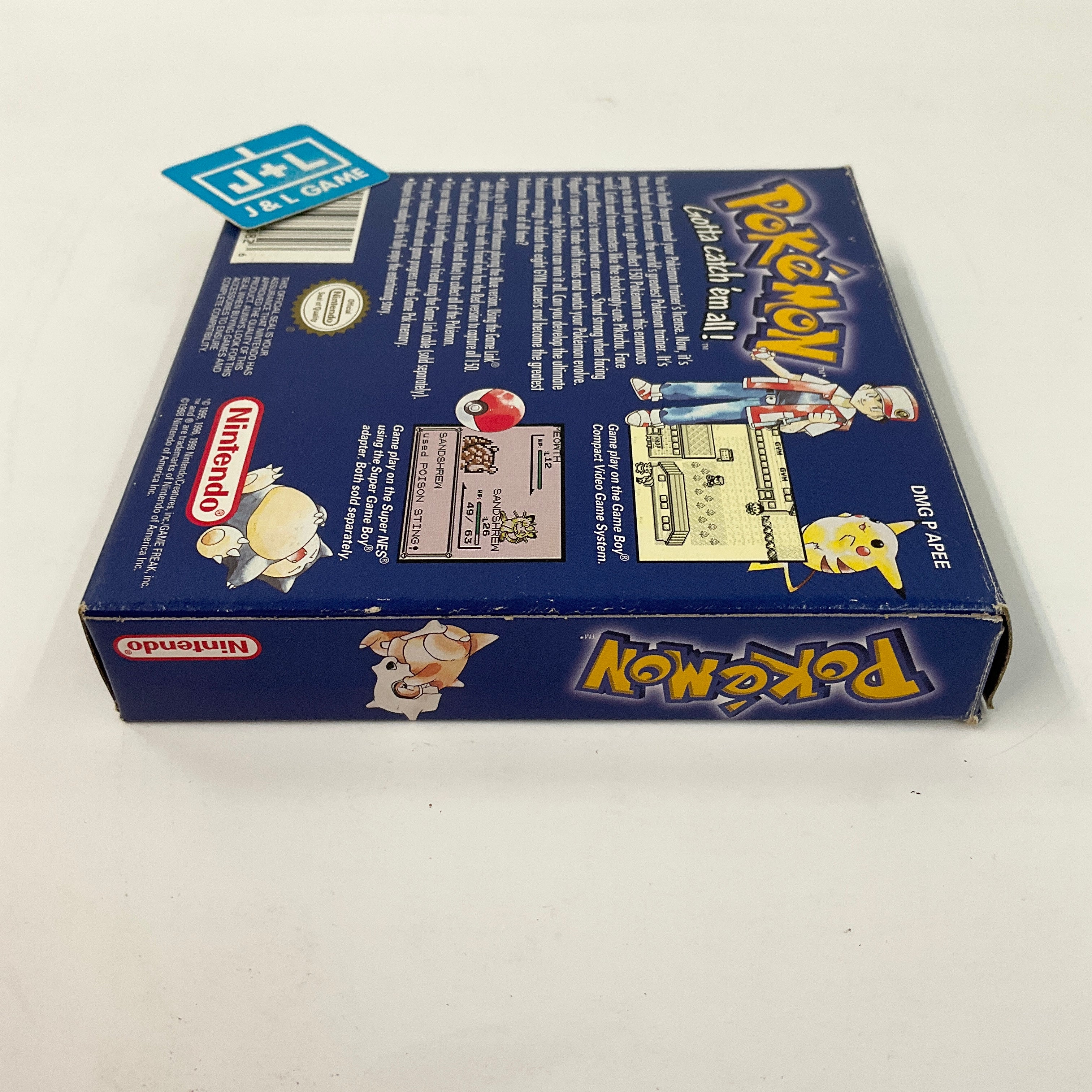 Pokemon Blue Version - (GB) Game Boy [Pre-Owned] Video Games Nintendo   