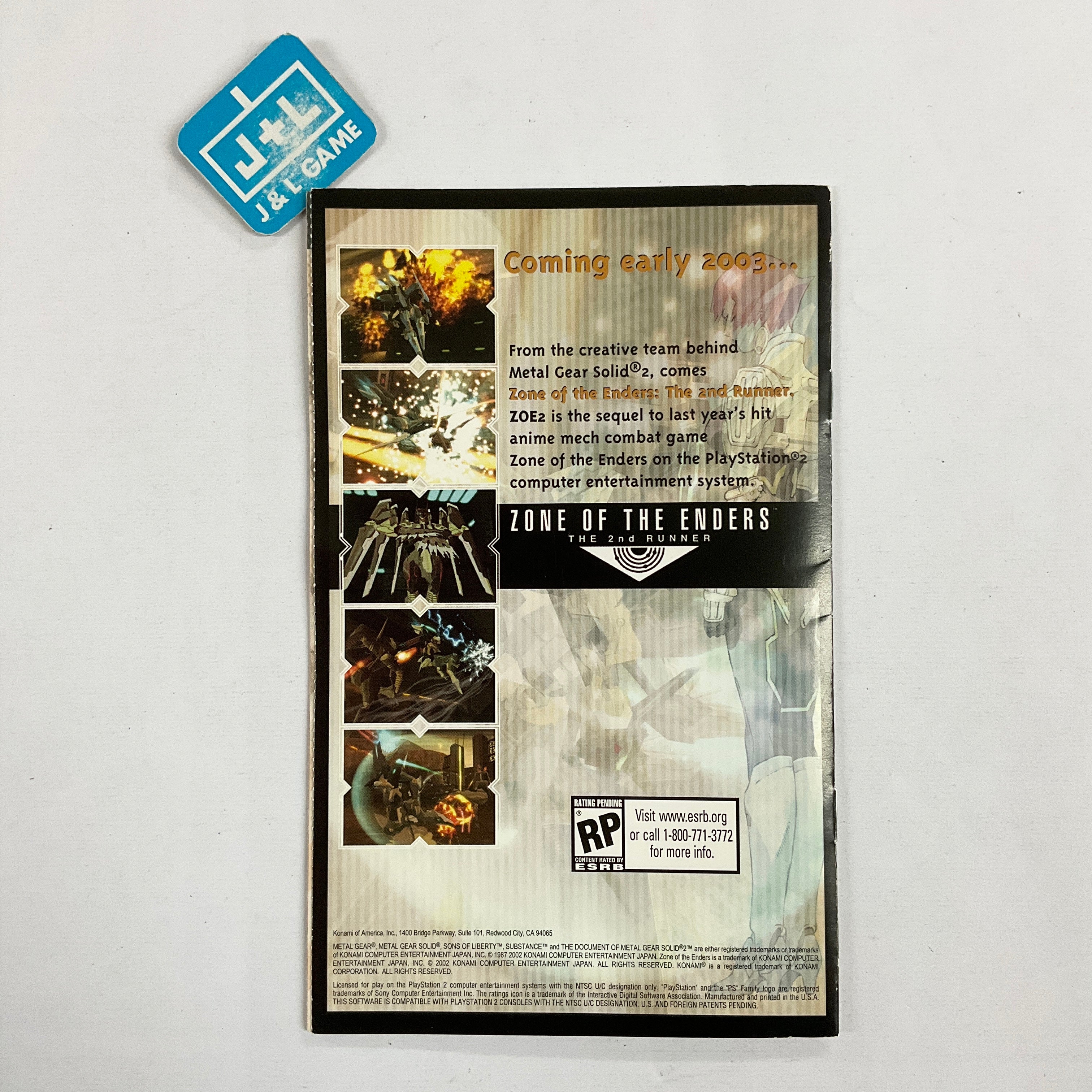 The Document of Metal Gear Solid 2 - (PS2) Playstation 2 [Pre