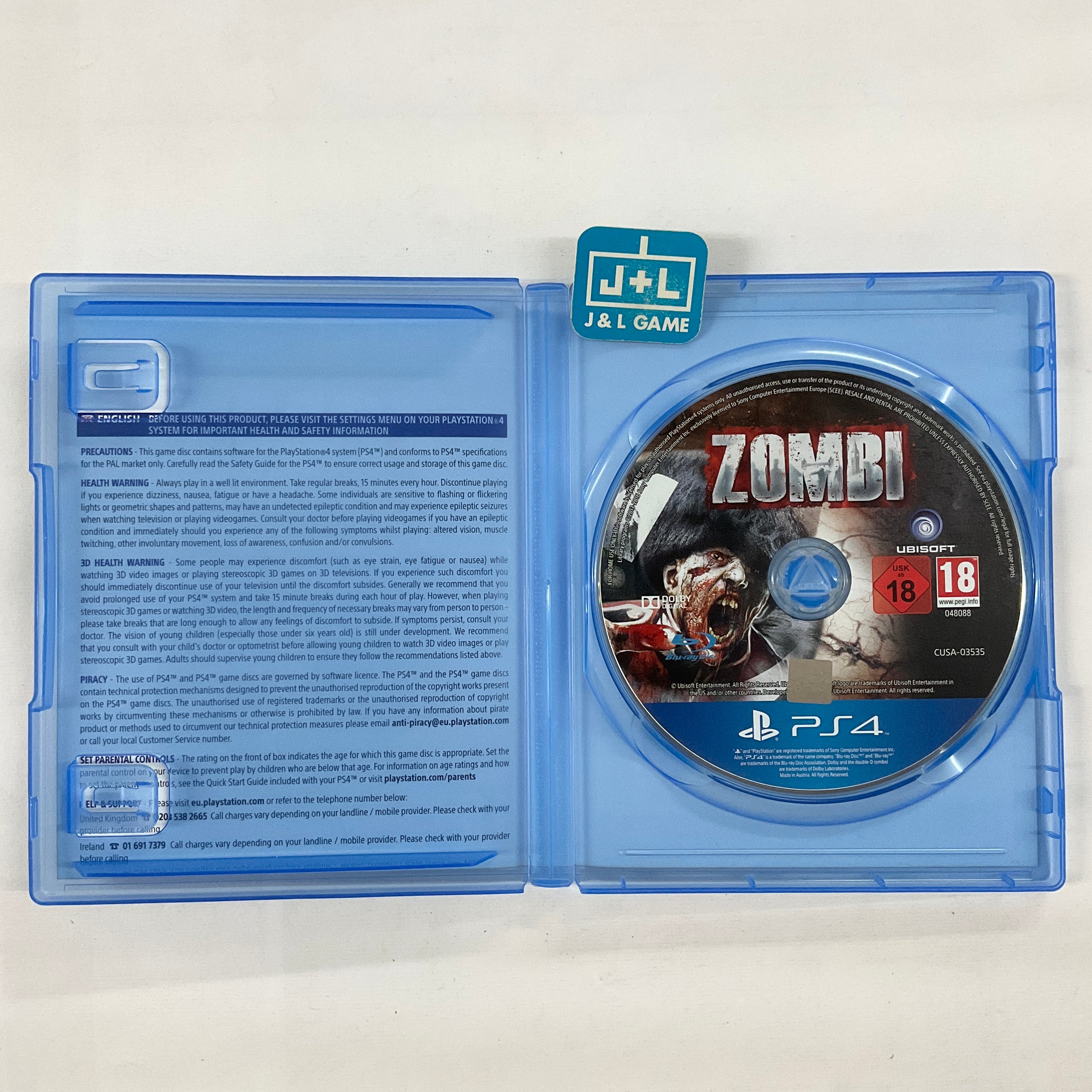 Zombi - (PS4) PlayStation 4 [Pre-Owned] (European Import) Video Games Ubisoft   