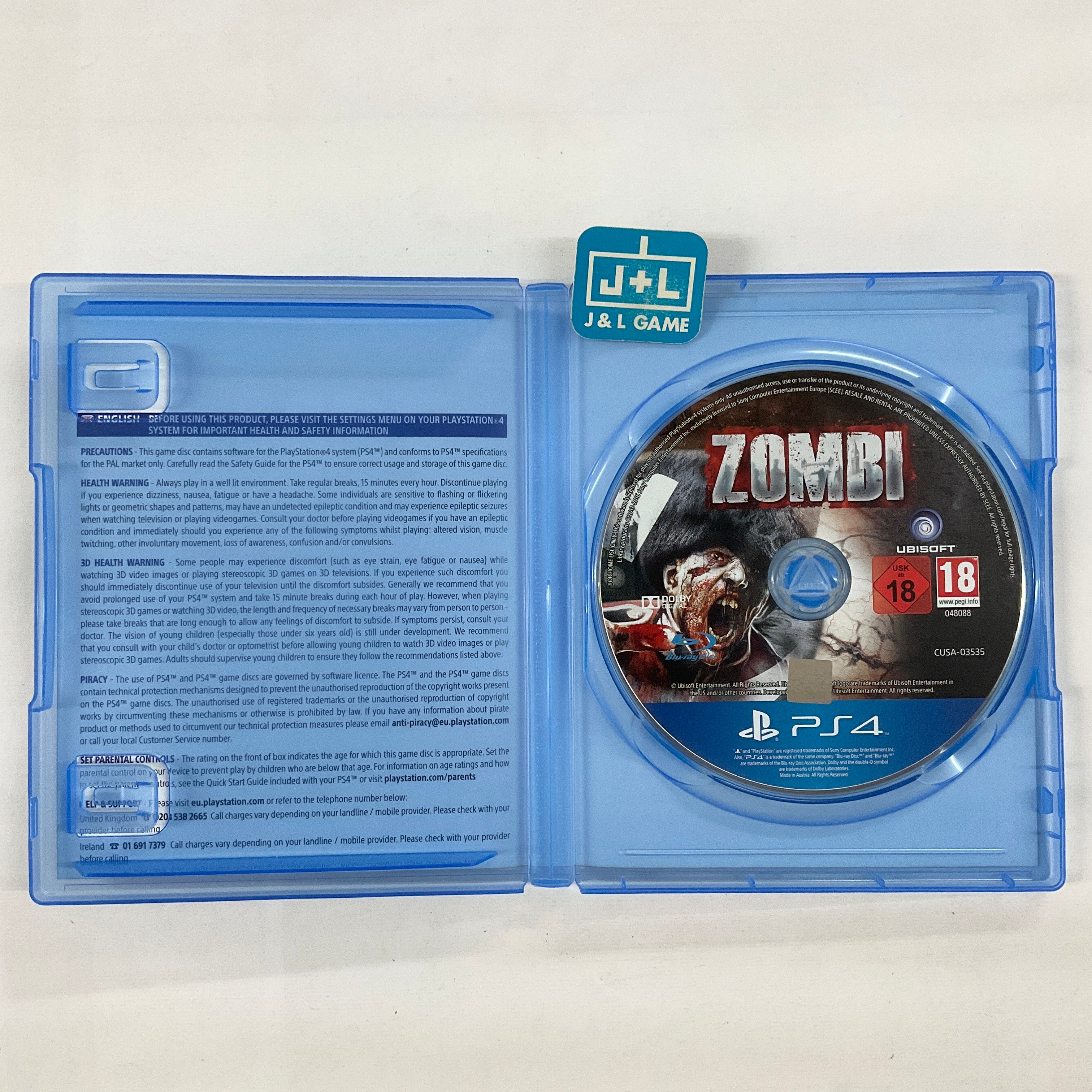 Zombi - (PS4) PlayStation 4 [Pre-Owned] (European Import) Video Games Ubisoft   