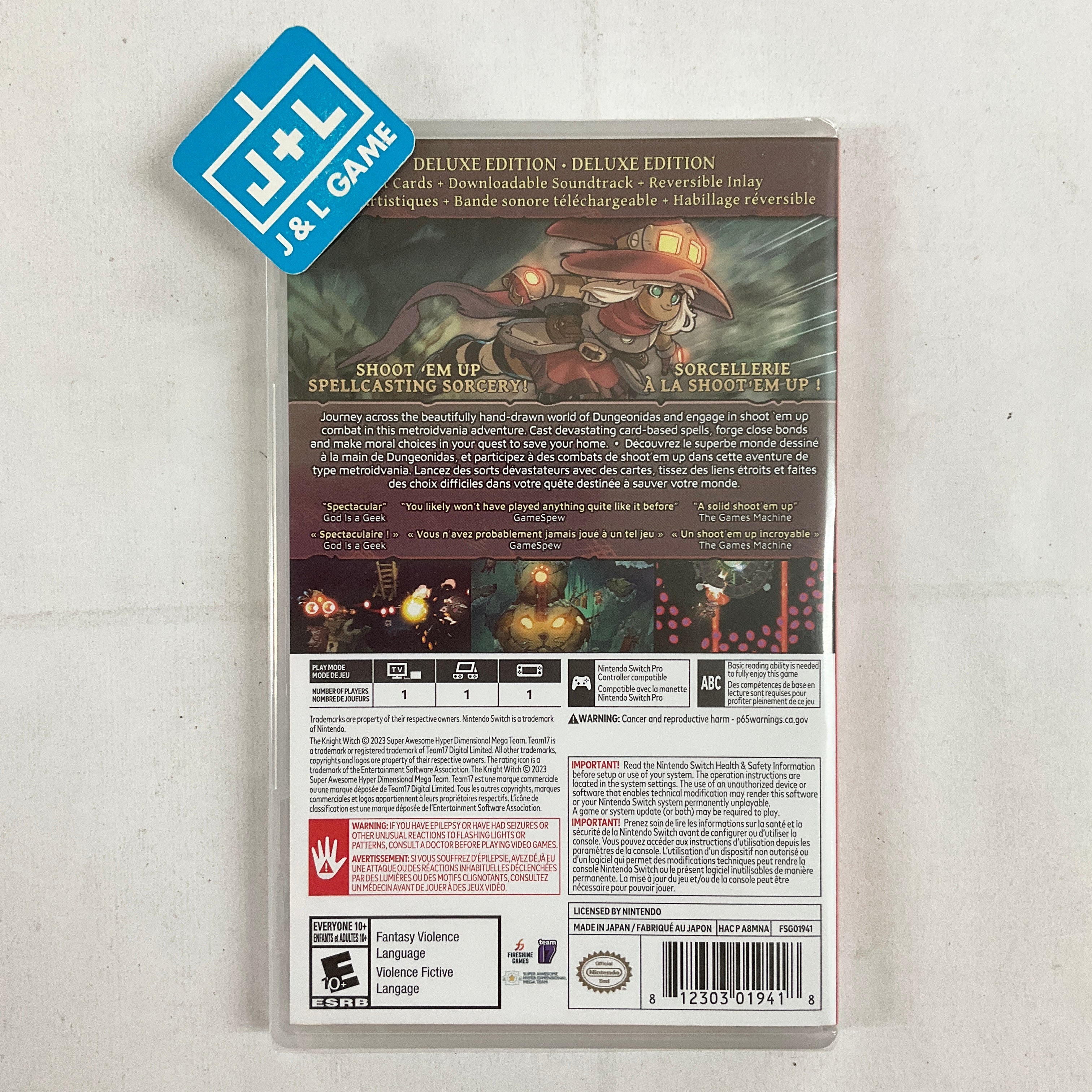 The Knight Witch: Deluxe Edition - (NSW) Nintendo Switch Video Games Fireshine Games   