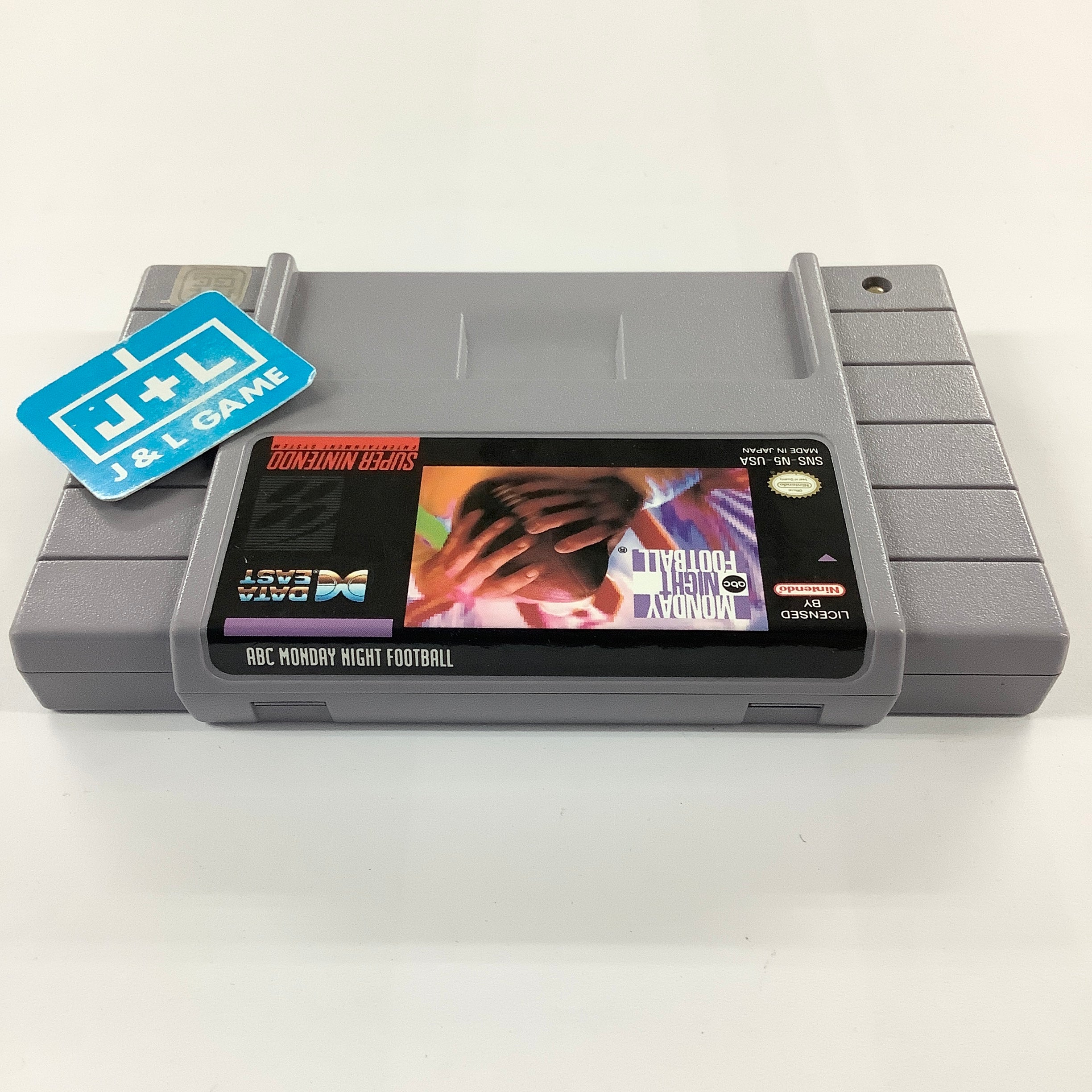 ABC Monday Night Football - (SNES) Super Nintendo [Pre-Owned] Video Games Data East   