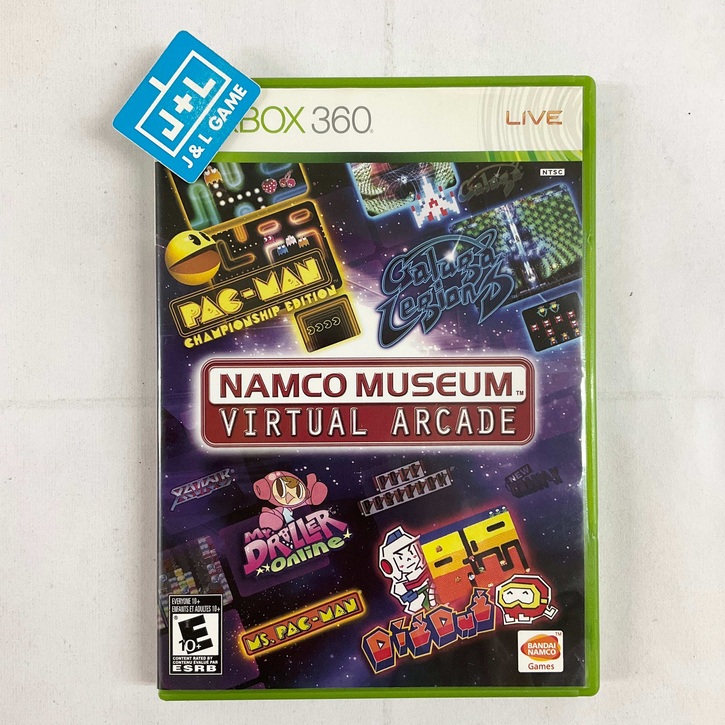 Namco Museum: Virtual Arcade - Xbox 360 [Pre-Owned] Video Games Namco Bandai Games   