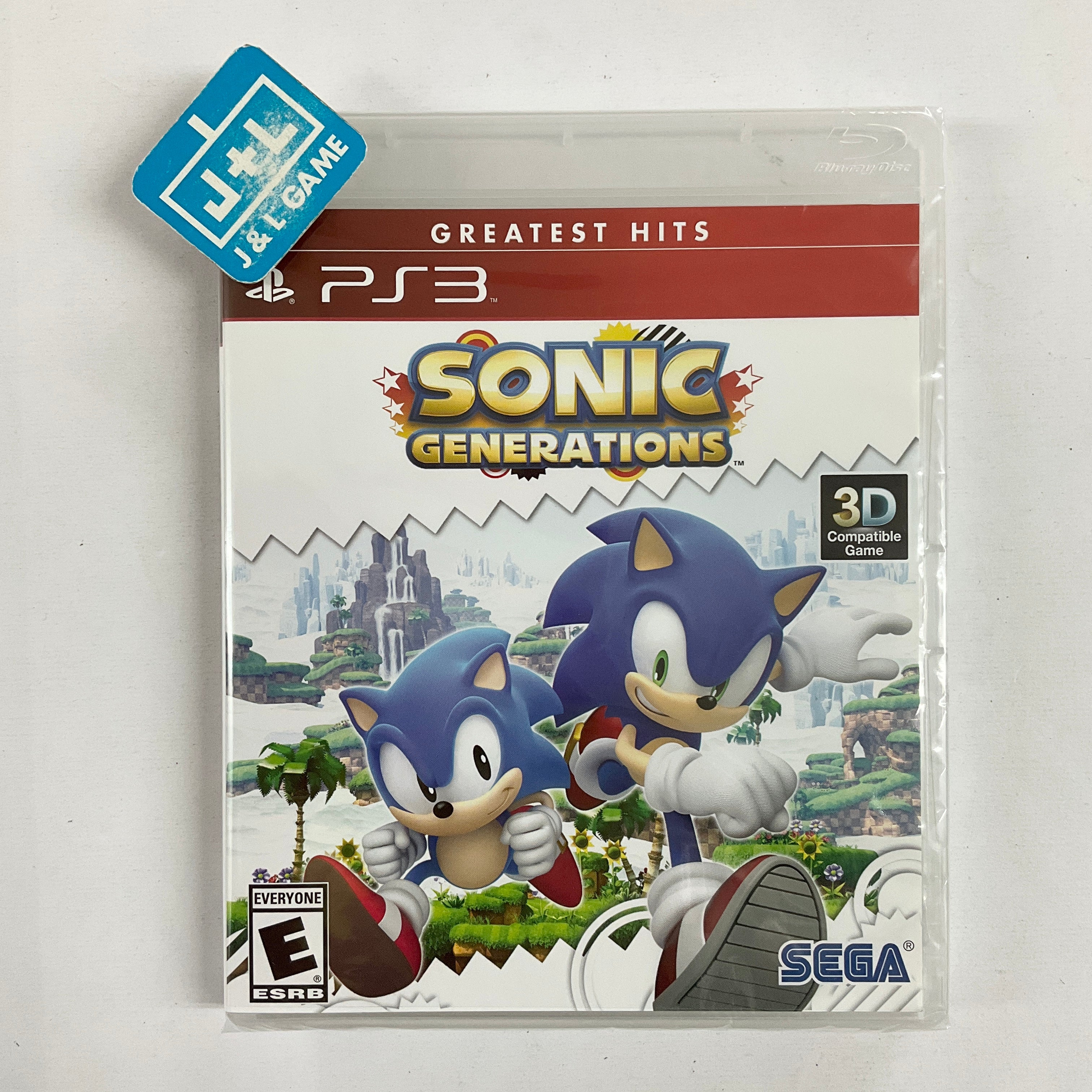 Sonic Generations (Greatest Hits) - (PS3) PlayStation 3 Video Games Sega   