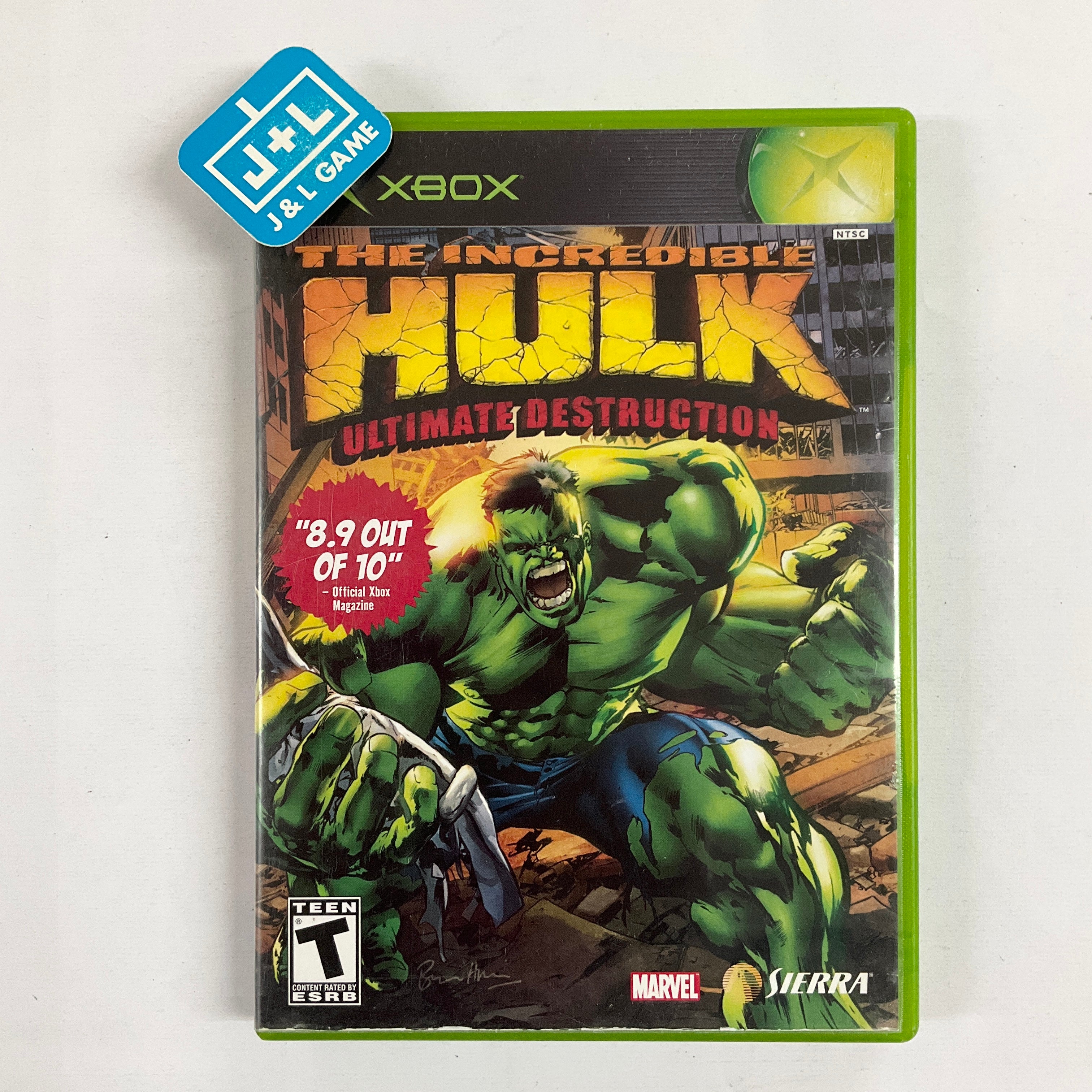 The Incredible Hulk: Ultimate Destruction - (XB) Xbox [Pre-Owned] Video Games VU Games   