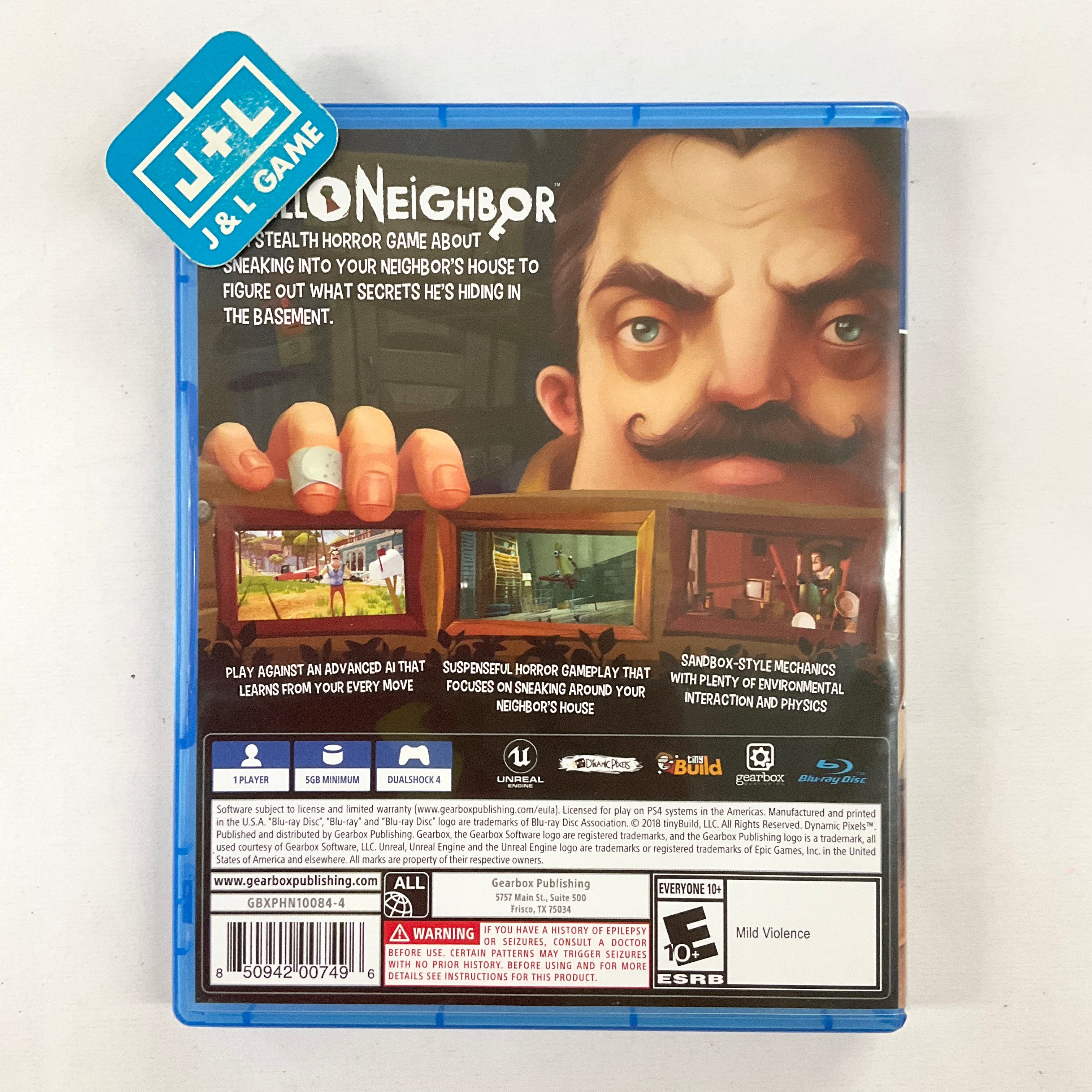 Hello Neighbor - (PS4) PlayStation 4 [Pre-Owned] Video Games Gearbox Publishing   
