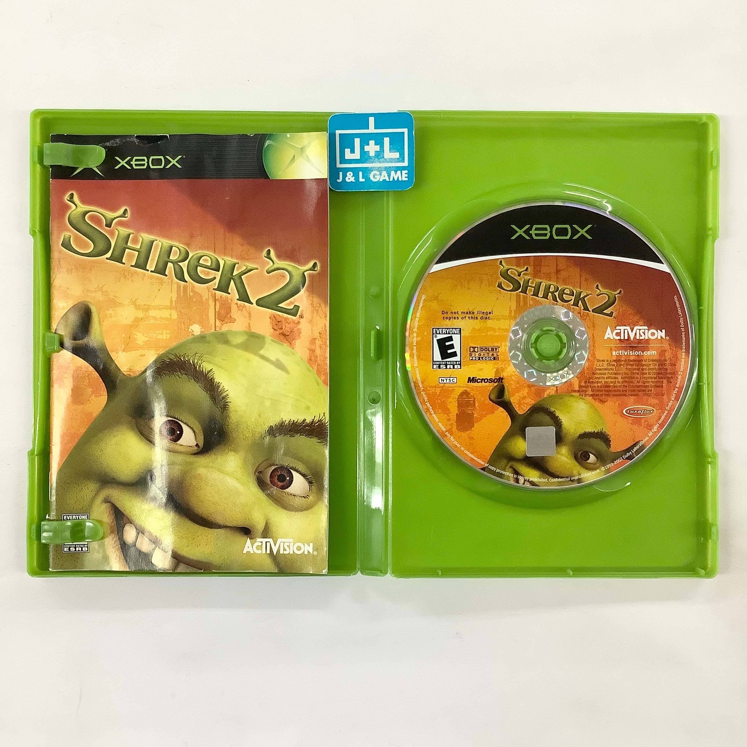 Shrek 2 - (XB) Xbox [Pre-Owned] Video Games Activision   