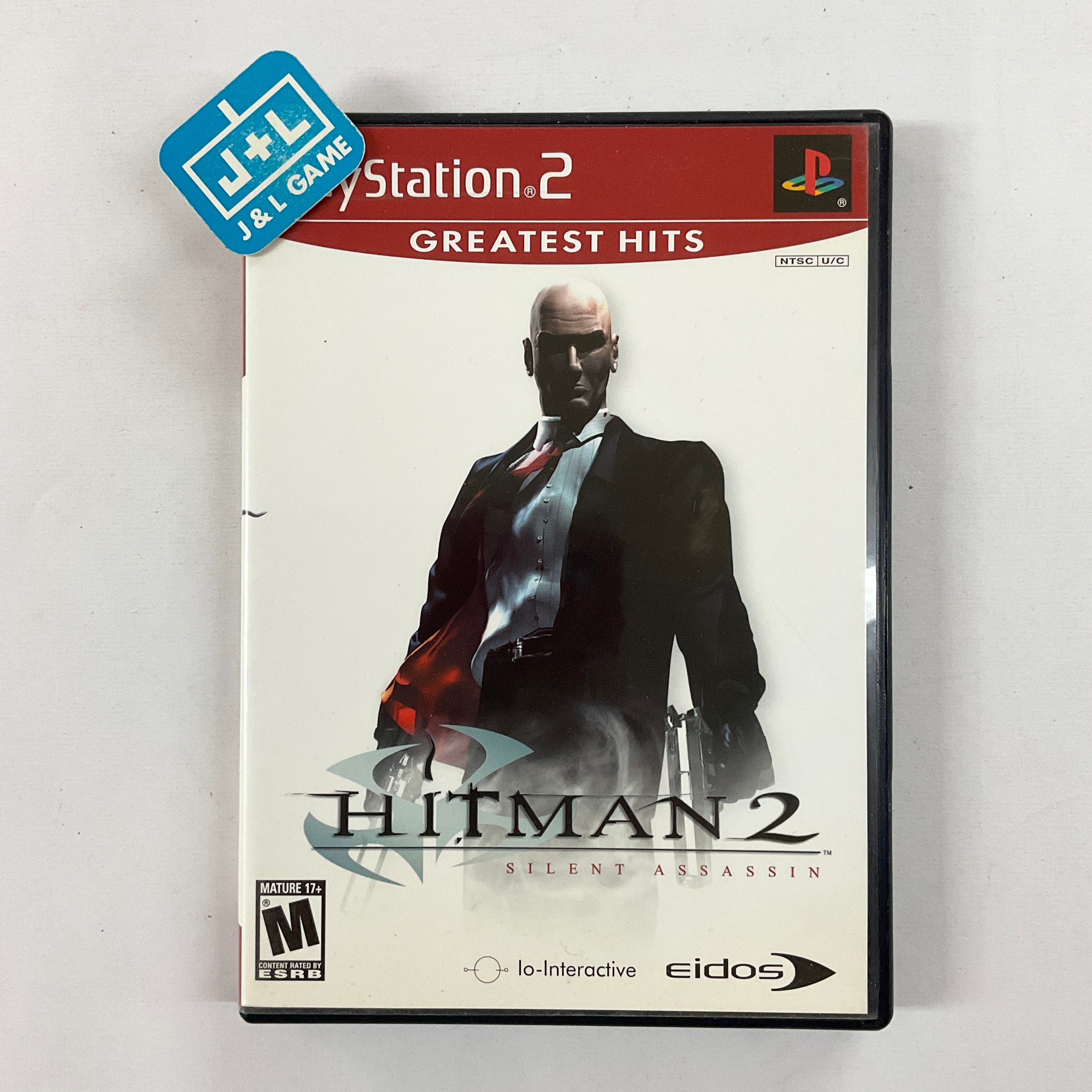 Hitman 2: Silent Assassin (Greatest Hits) - (PS2) PlayStation 2 [Pre-Owned] Video Games Eidos Interactive   