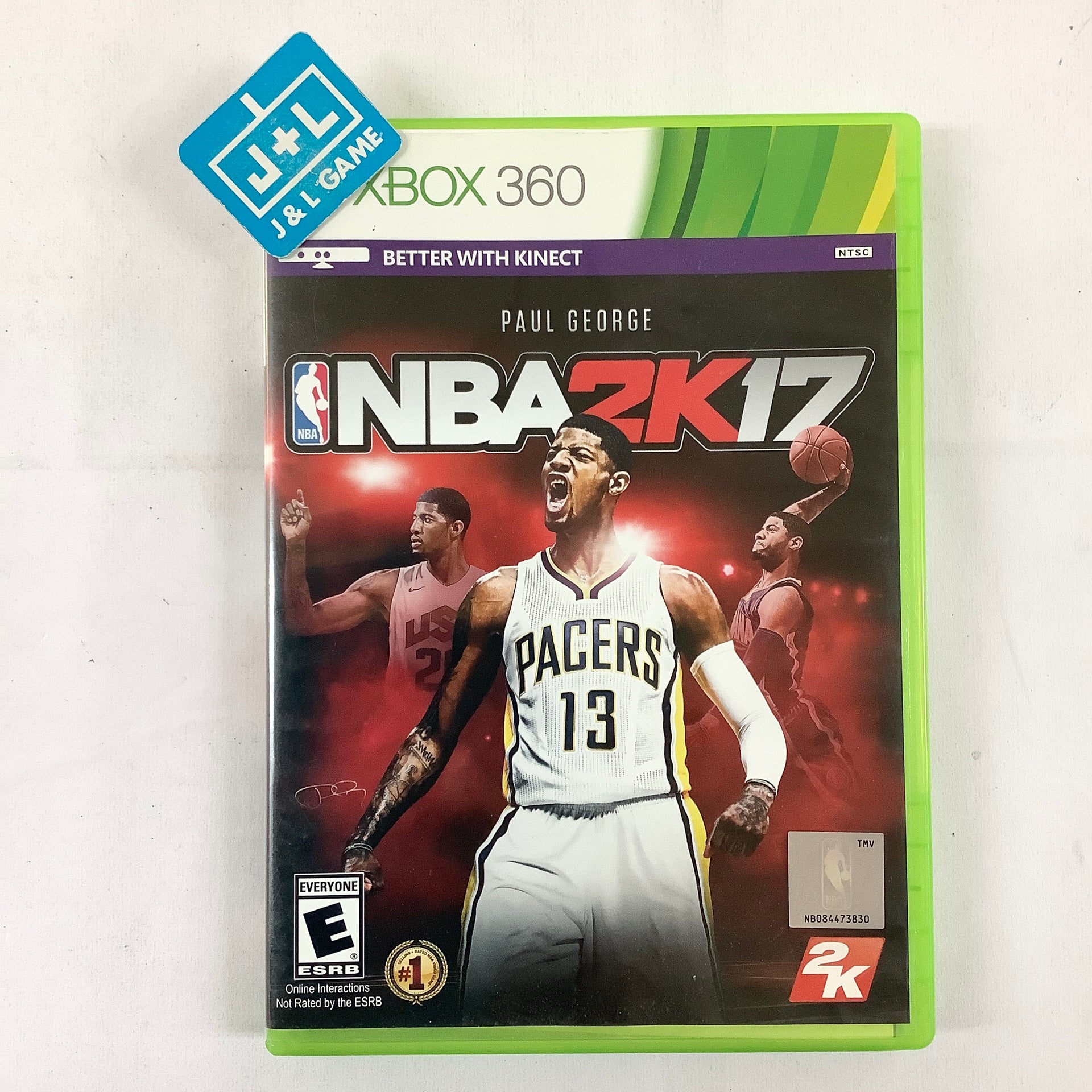 NBA 2K17 Xbox 360 [Pre-Owned] J&L Game