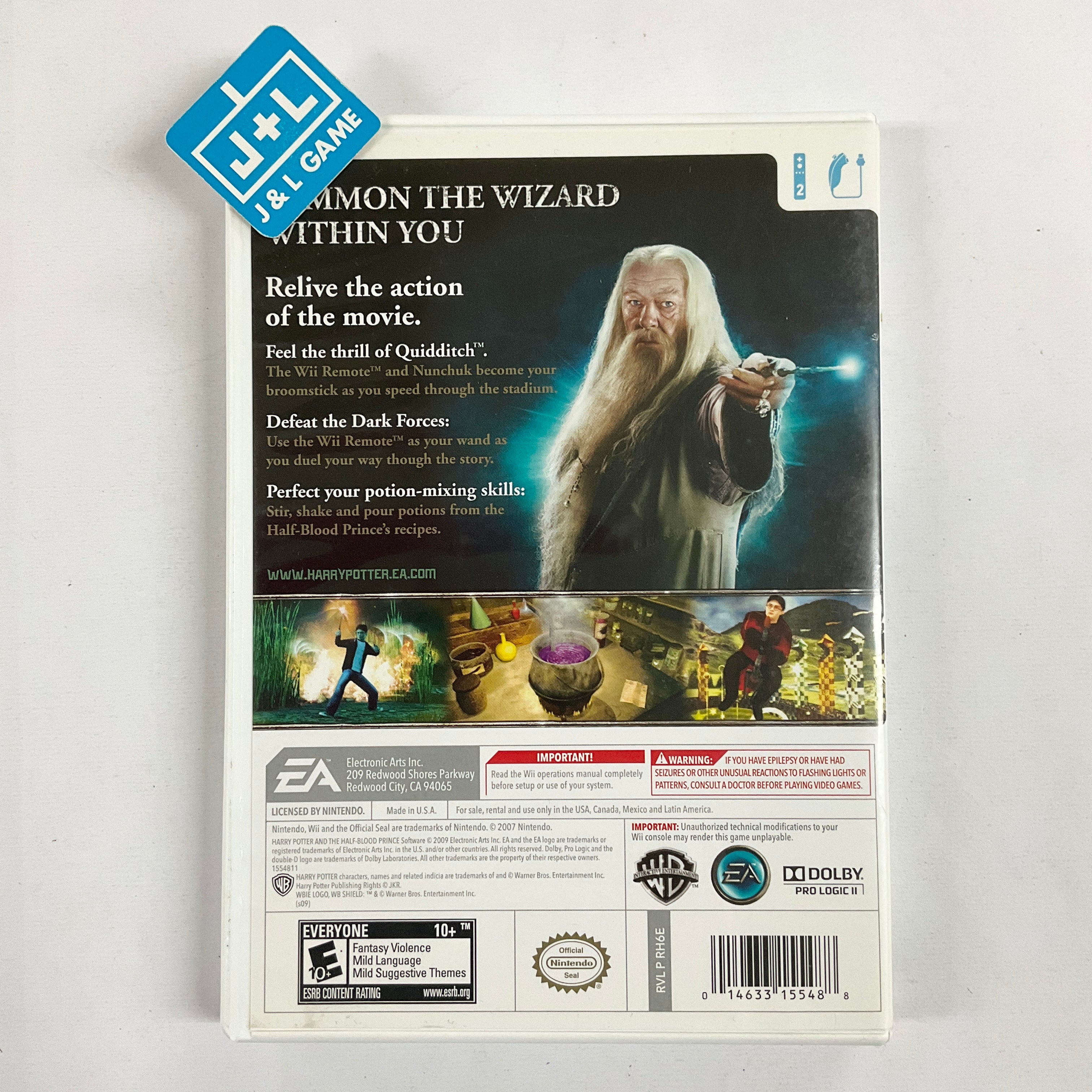 Harry Potter and the Half Blood Prince - Nintendo Wii [Pre-Owned] Video Games Electronic Arts   