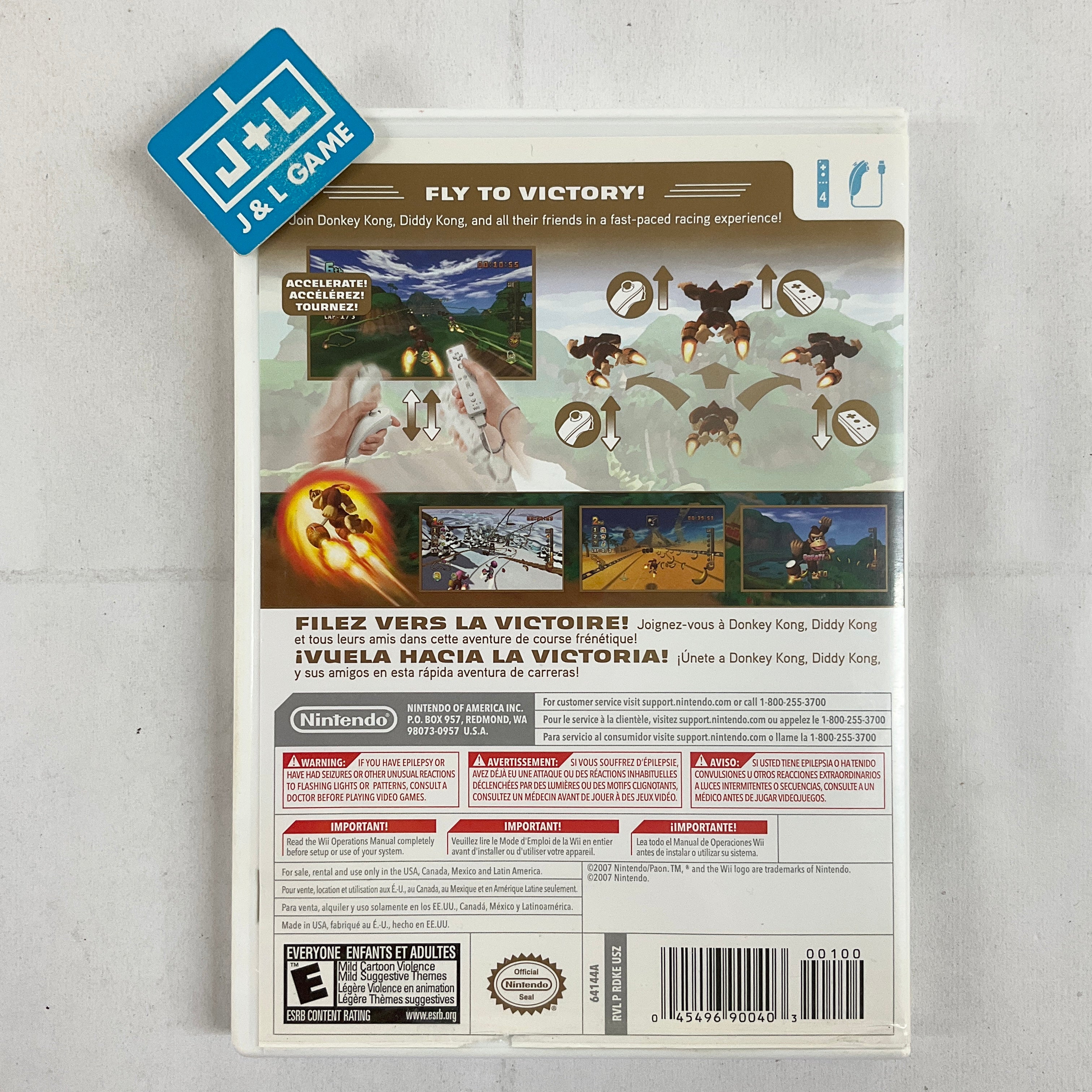 Donkey Kong: Barrel Blast - Nintendo Wii [Pre-Owned] Video Games Nintendo   