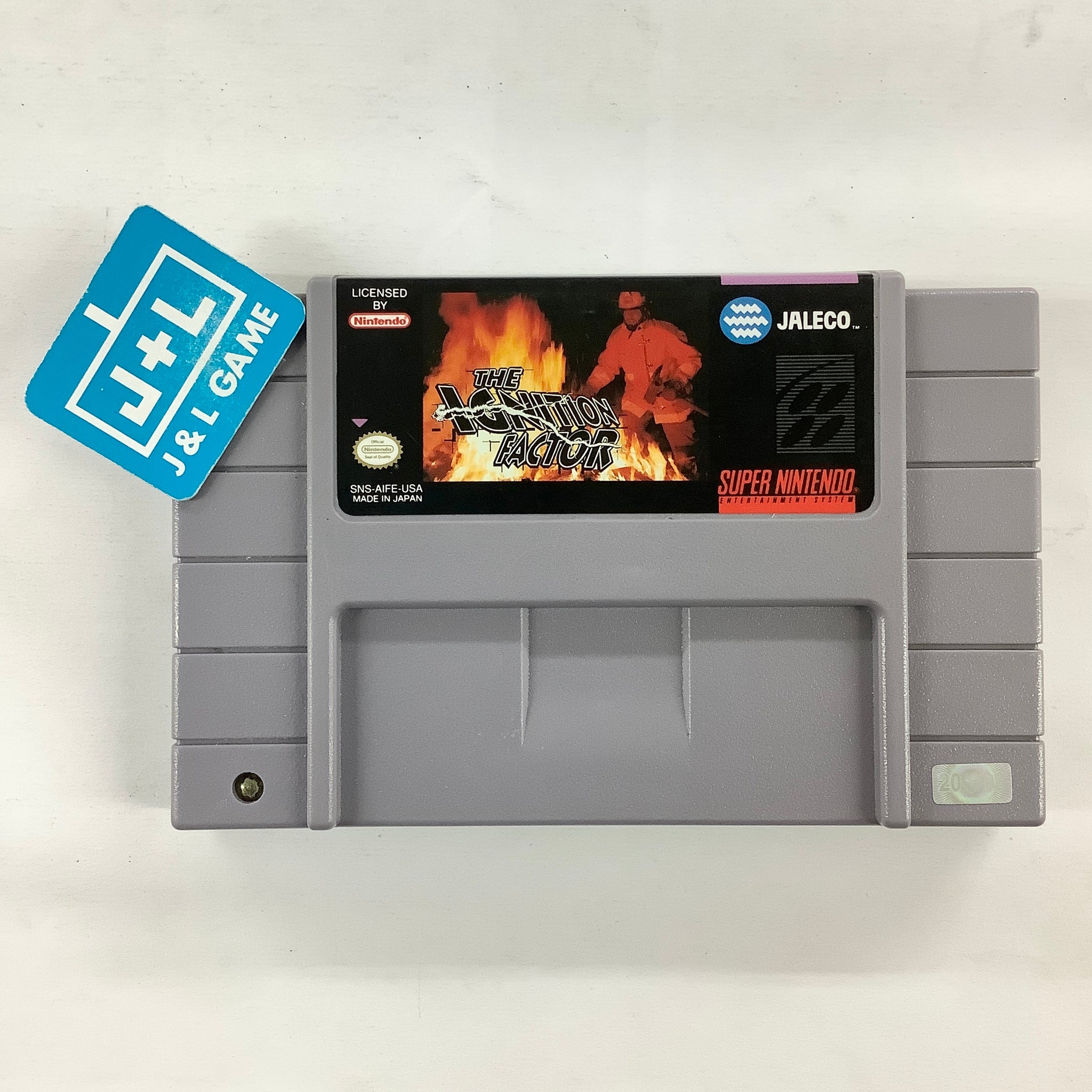 The Ignition Factor - (SNES) Super Nintendo [Pre-Owned] Video Games Jaleco Entertainment   