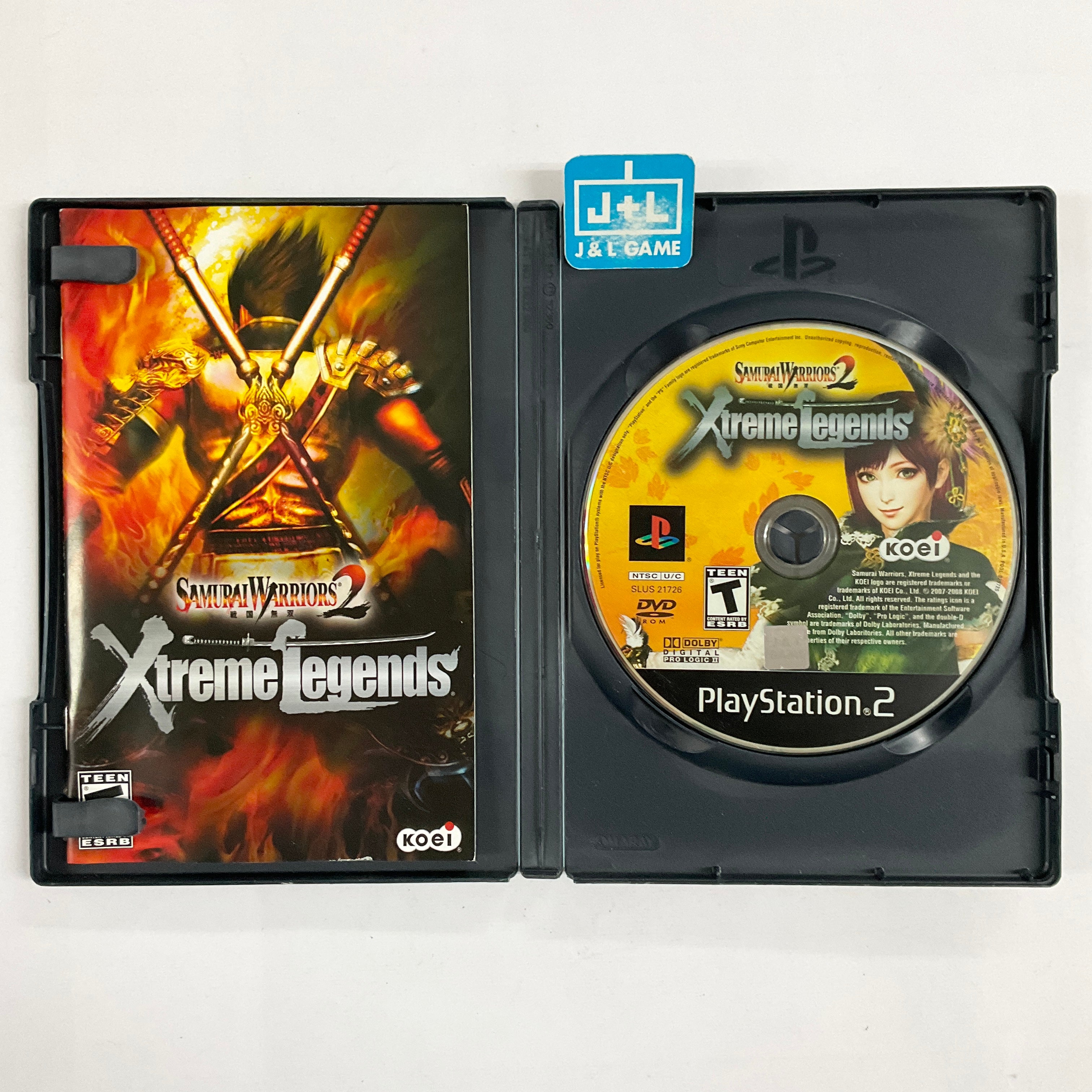 Samurai Warriors 2: Xtreme Legends - (PS2) PlayStation 2 [Pre-Owned] Video Games Koei   
