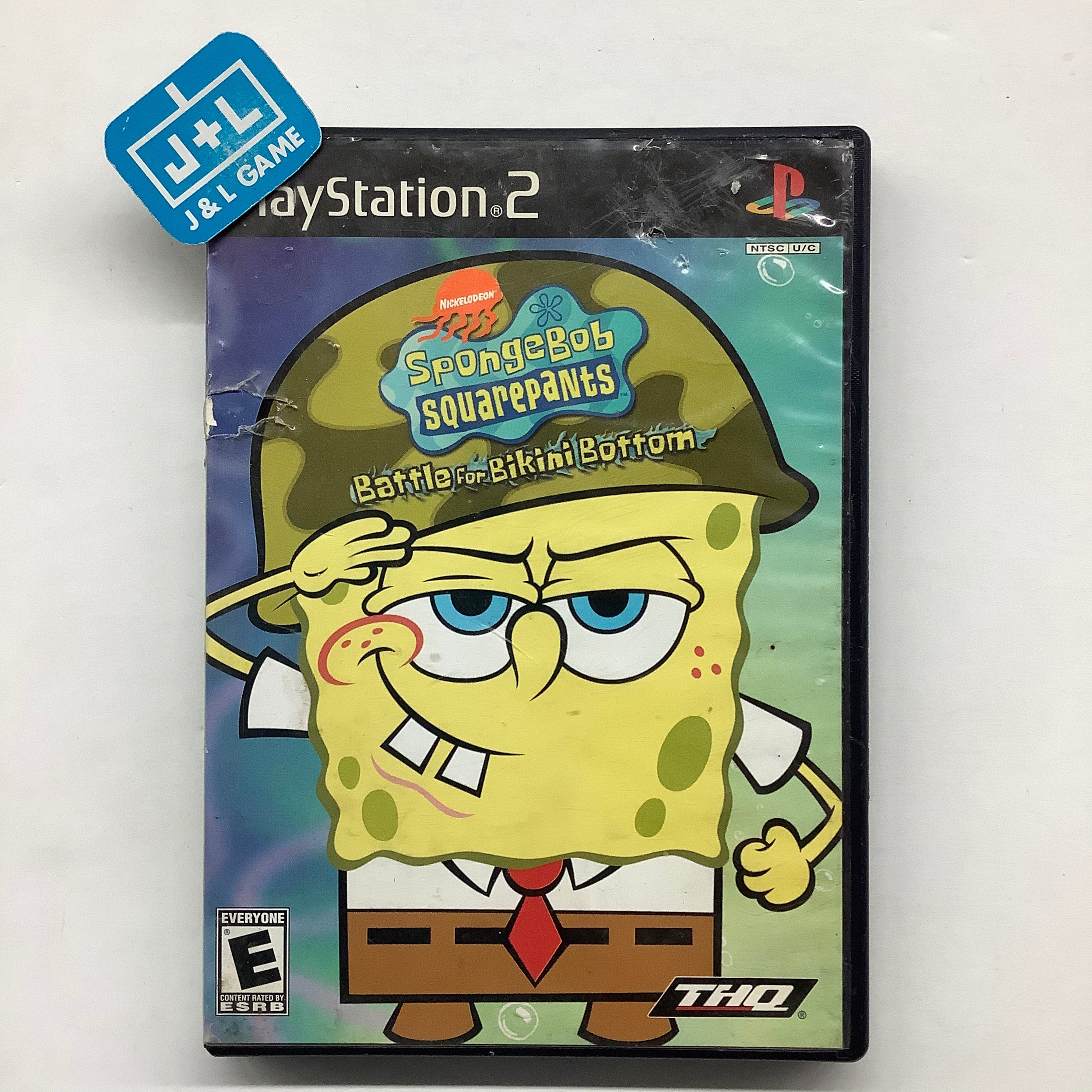 SpongeBob SquarePants: Battle for Bikini Bottom - (PS2) PlayStation 2 [Pre-Owned] Video Games THQ   