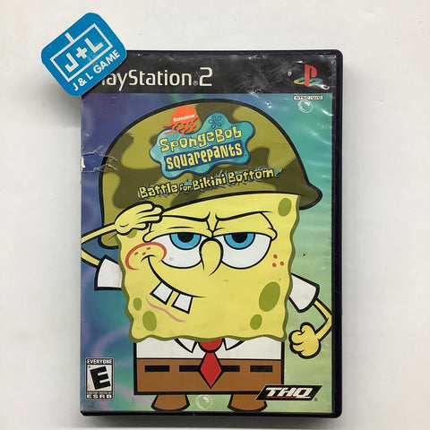SpongeBob SquarePants: Battle for Bikini Bottom - (PS2) PlayStation 2 [Pre-Owned] Video Games THQ   