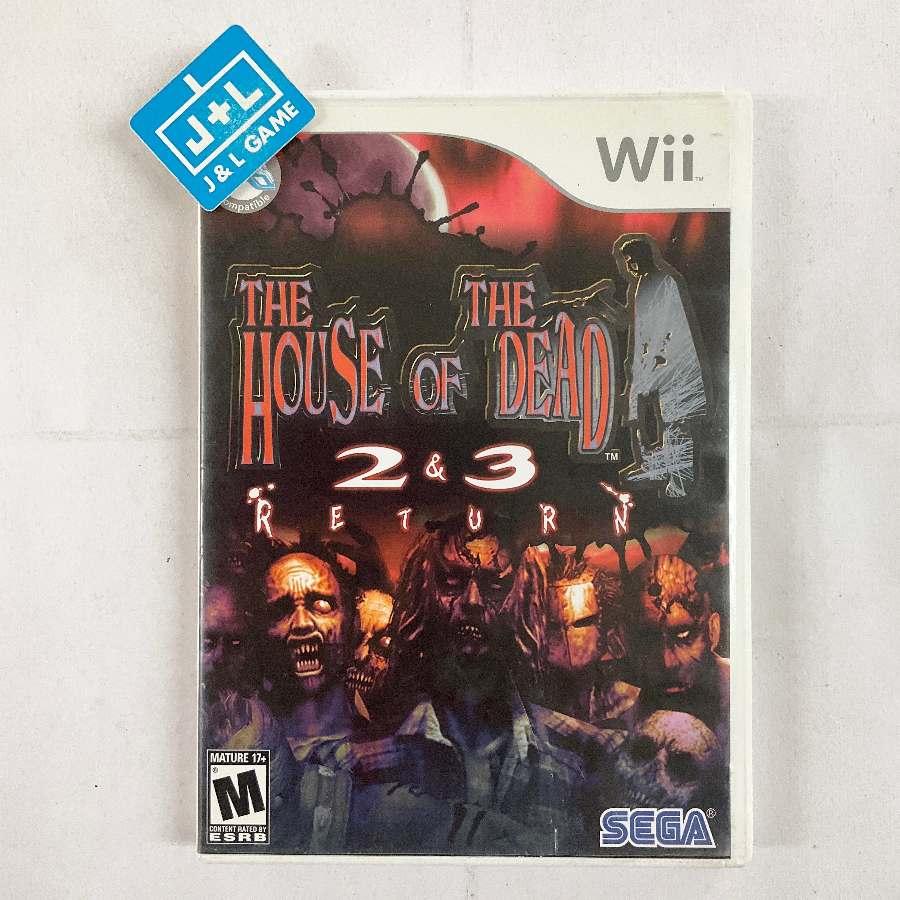 The House of the Dead 2 & 3 Return - Nintendo Wii [Pre-Owned] Video Games SEGA   