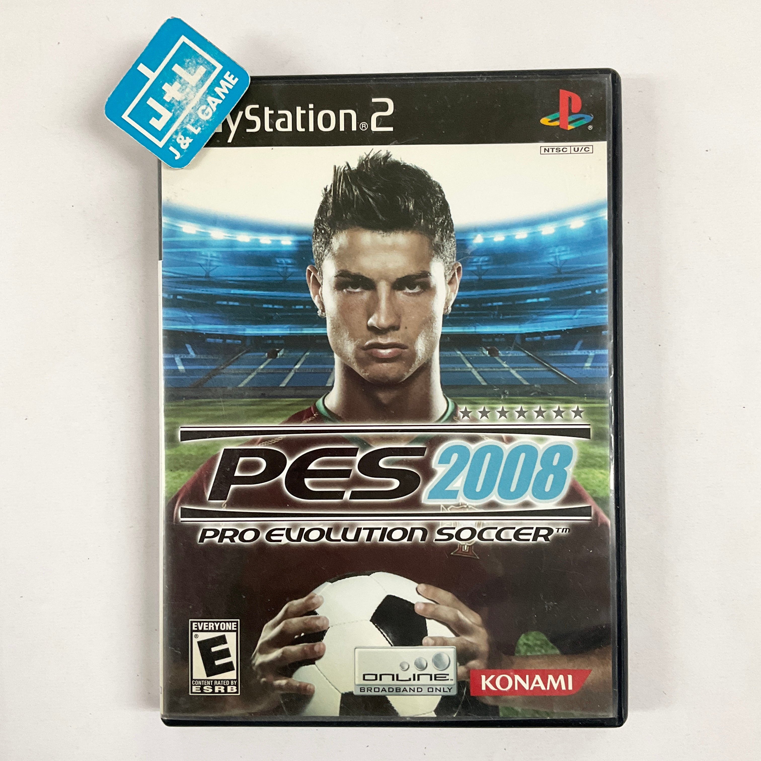 Pro Evolution Soccer 2008 - (PS2) PlayStation 2 [Pre-Owned] Video Games Konami   
