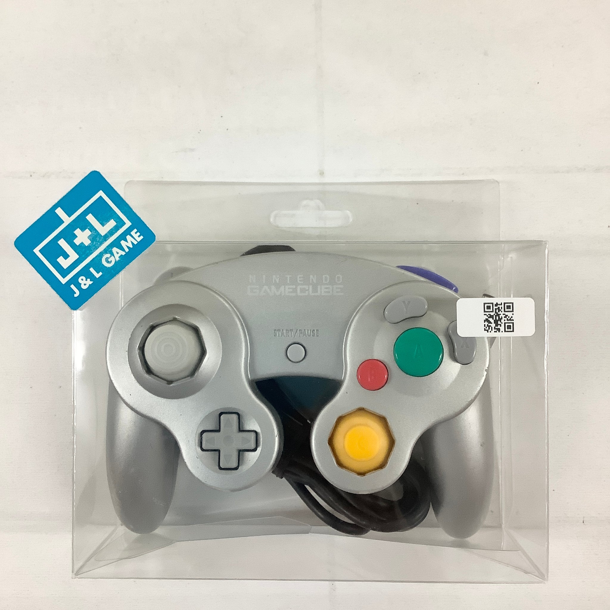 Nintendo GameCube Controller (Silver) - (GC) GameCube [Pre-Owned] Accessories Nintendo   