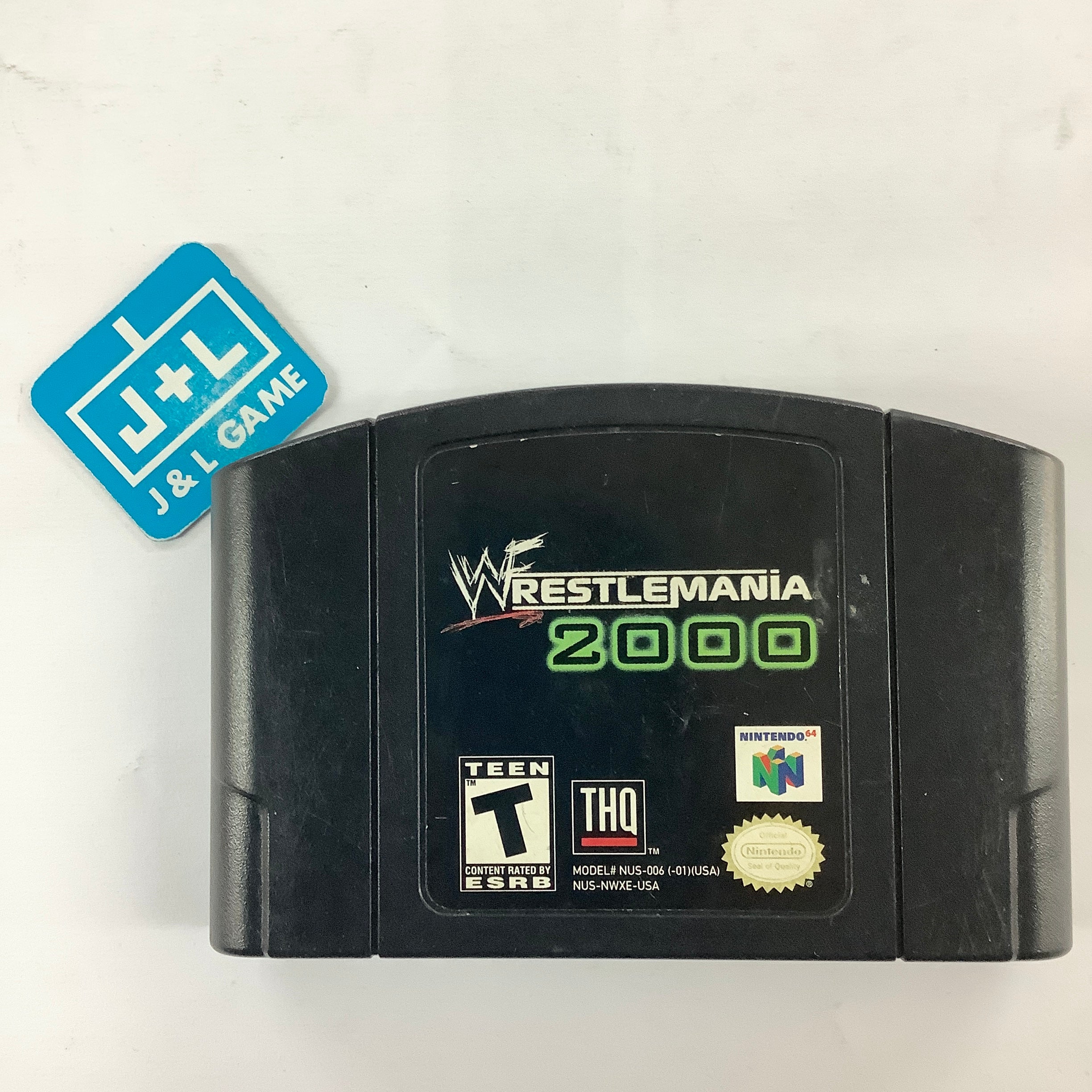 WWF WrestleMania 2000 - (N64) Nintendo 64 [Pre-Owned] Video Games THQ   