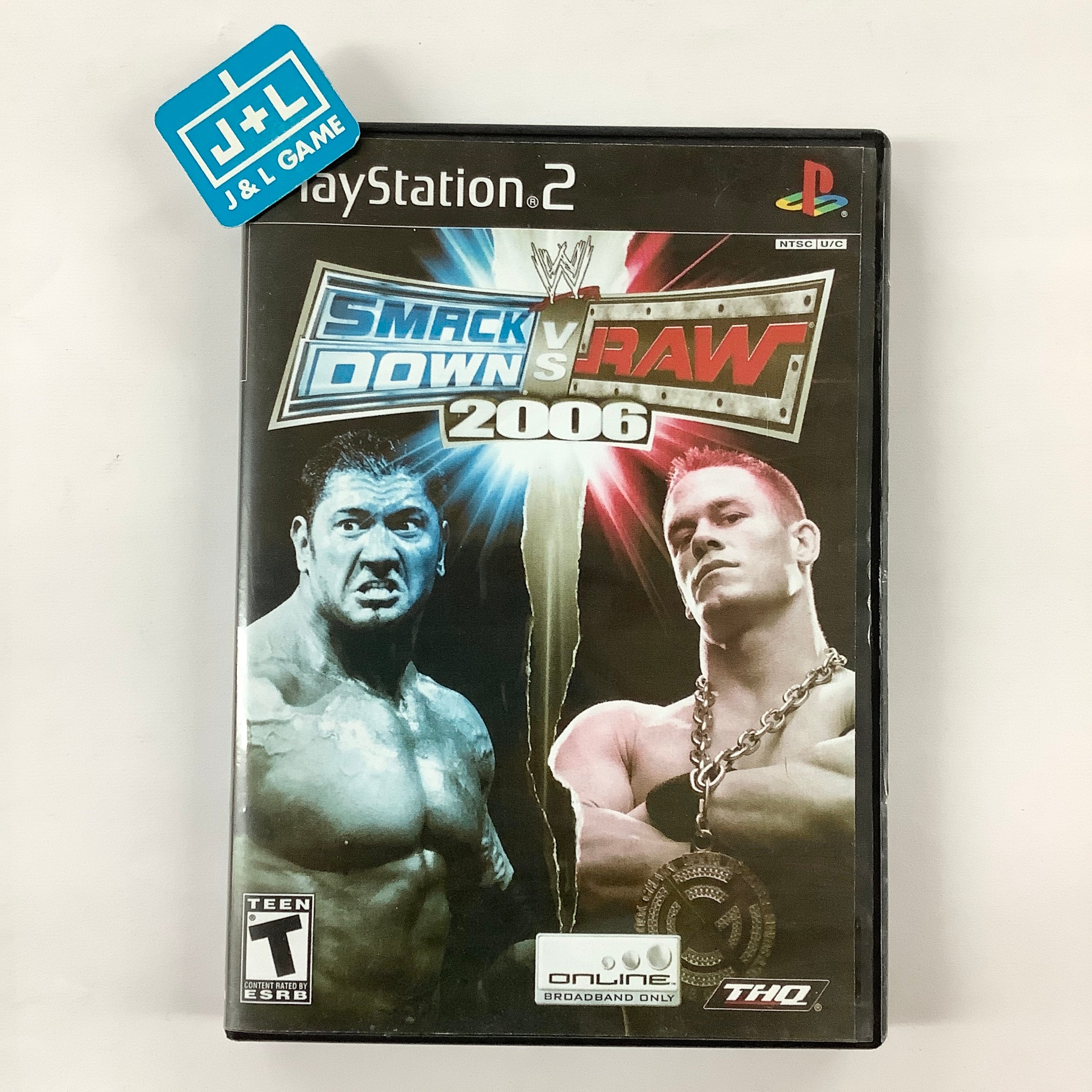 WWE Smackdown vs Raw 2006 - (PS2) PlayStation 2 [Pre-Owned] Video Games THQ   