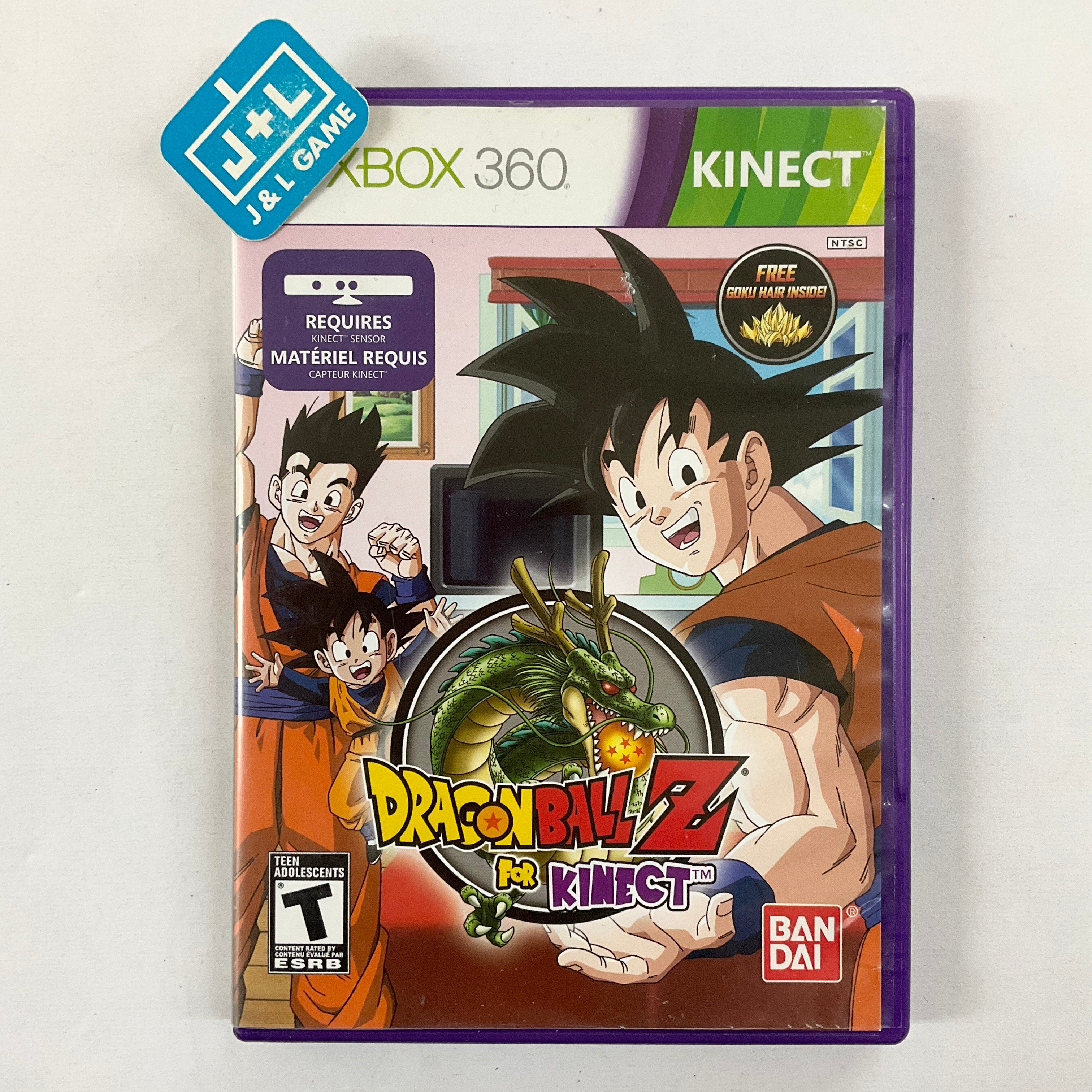 Dragon Ball Z for Kinect (Kinect Required) - Xbox 360 [Pre-Owned] Video Games Namco Bandai Games   