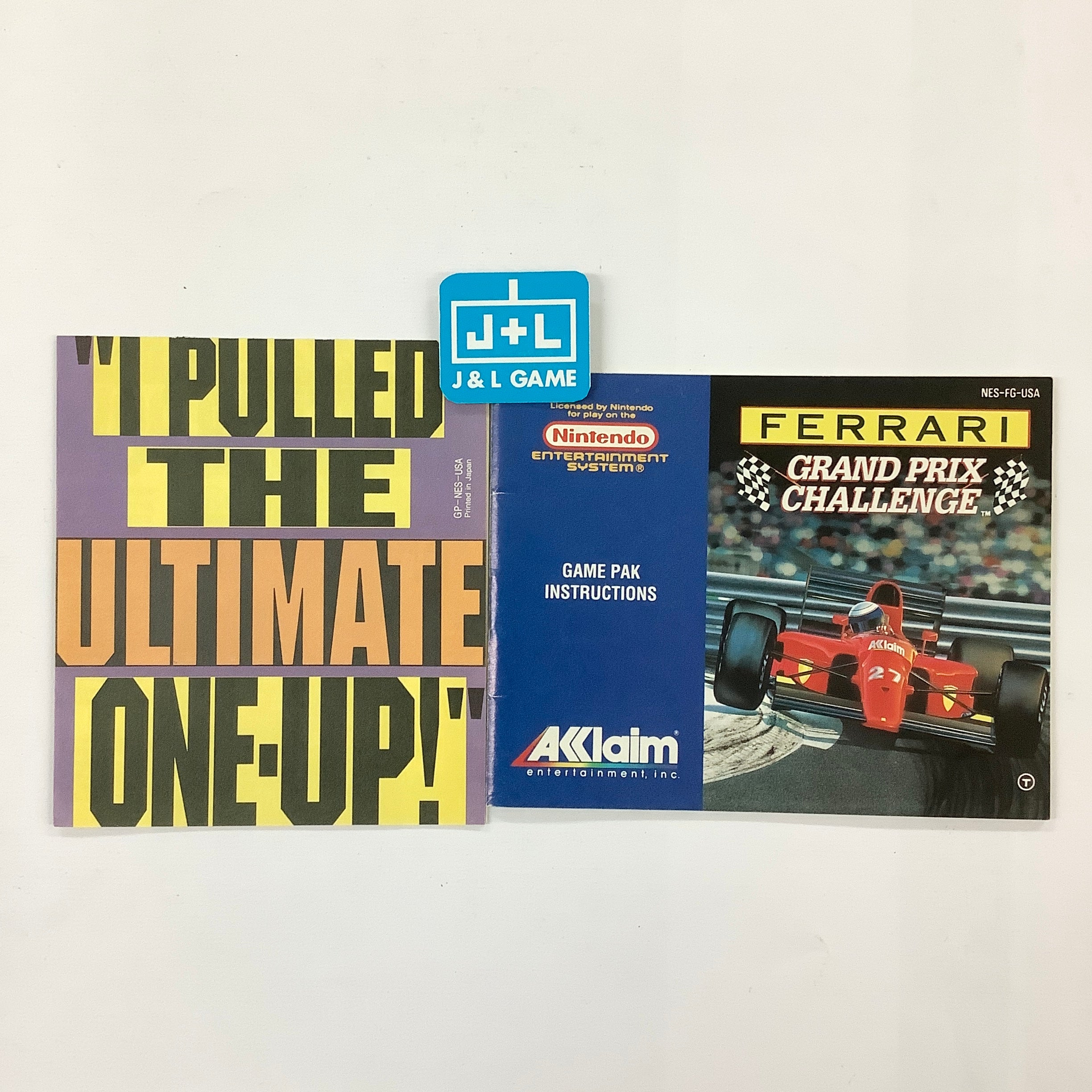 Ferrari Grand Prix Challenge - (NES) Nintendo Entertainment System [Pre-Owned] Video Games Acclaim   