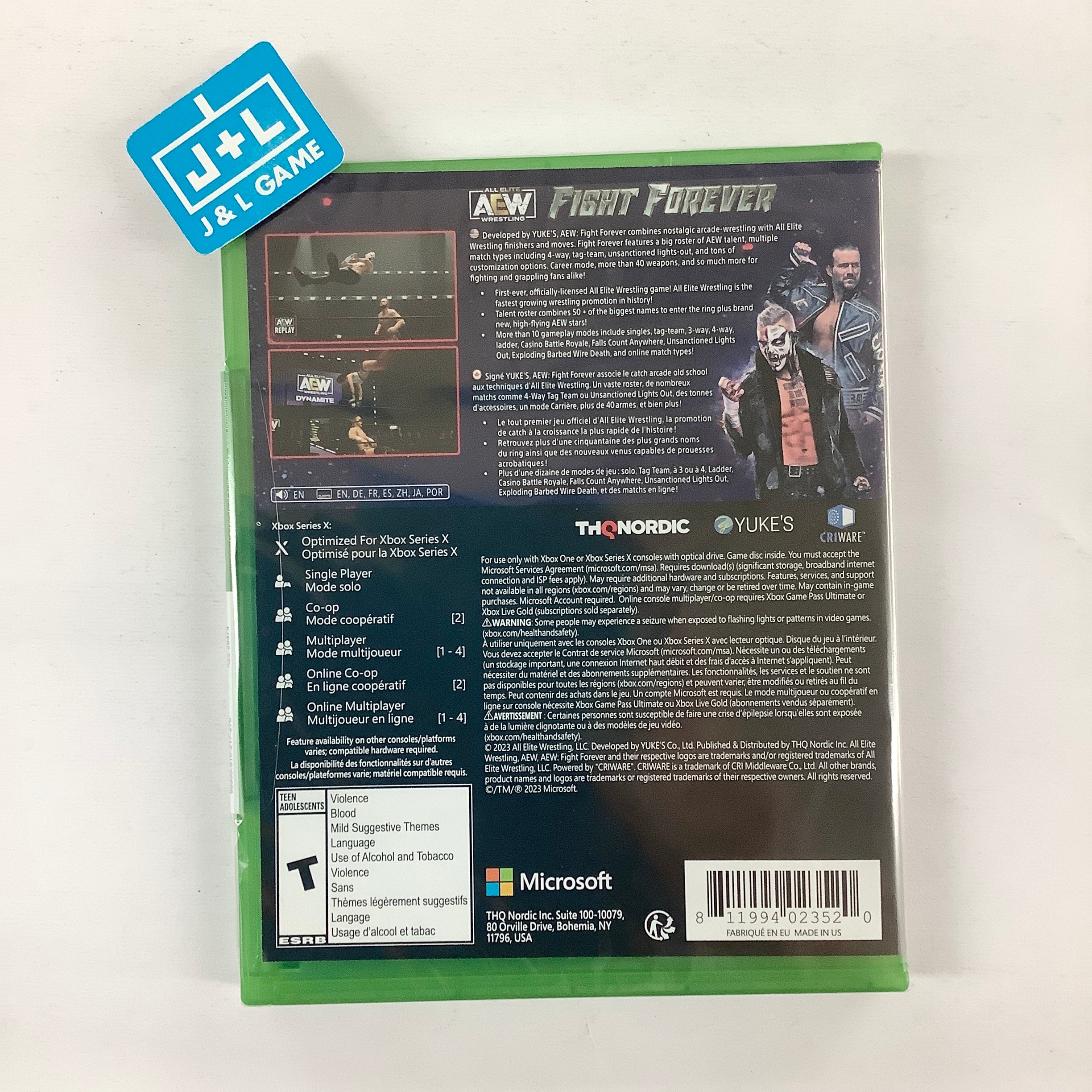 AEW: Fight Forever - (XSX) Xbox Series X Video Games THQ Nordic   