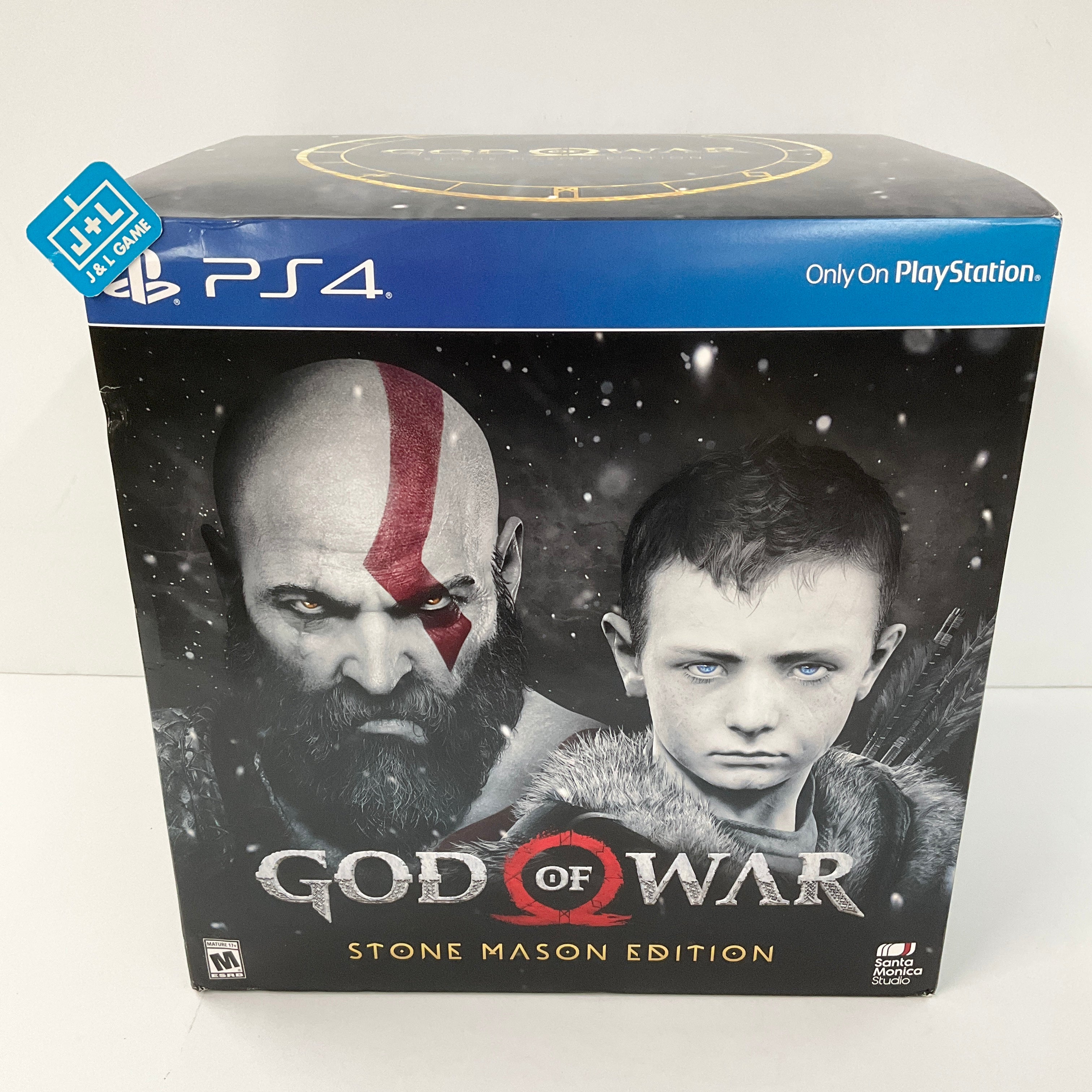God of War (Stone Mason's Edition) - (PS4) PlayStation 4 Video Games PlayStation   