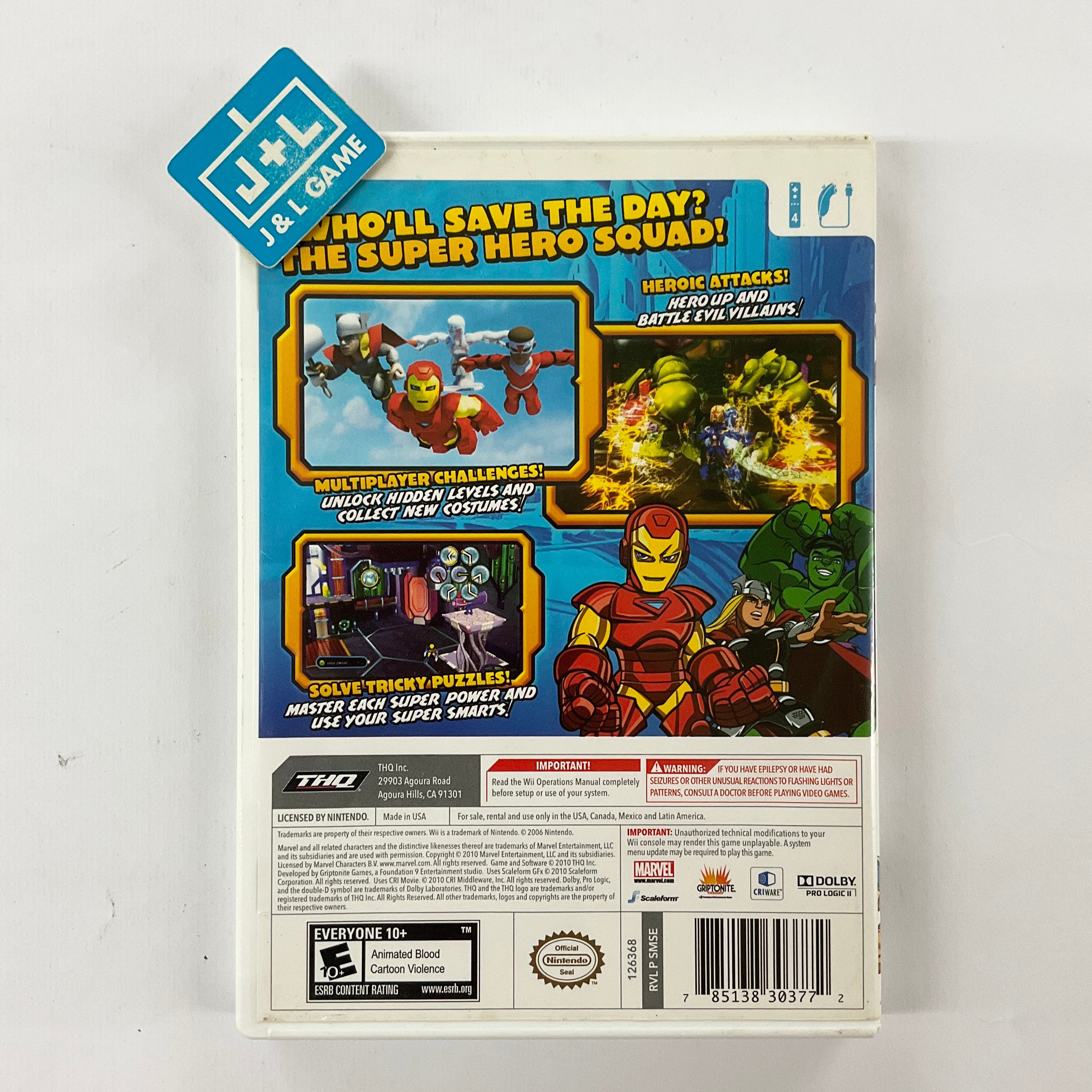 Marvel Super Hero Squad The Infinity Gauntlet - Nintendo Wii [Pre