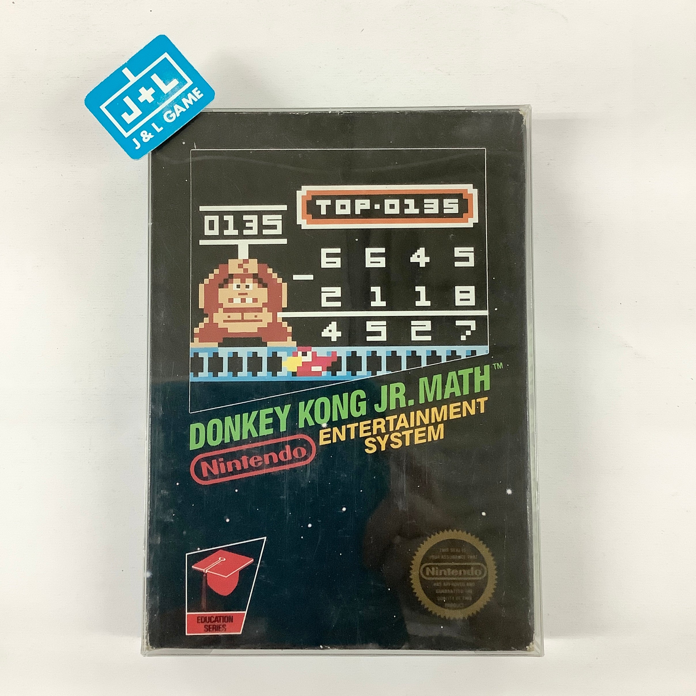 Donkey Kong Jr. Math - (NES) Nintendo Entertainment System [Pre-Owned] Video Games Nintendo   