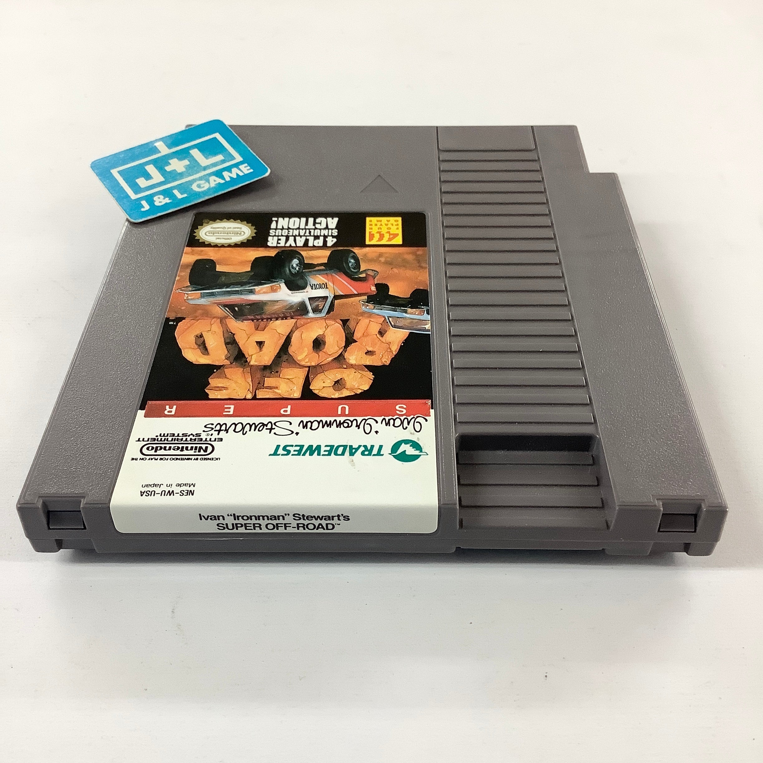 Ivan "Ironman" Stewart's Super Off Road - (NES) Nintendo Entertainment System [Pre-Owned] Video Games Tradewest   