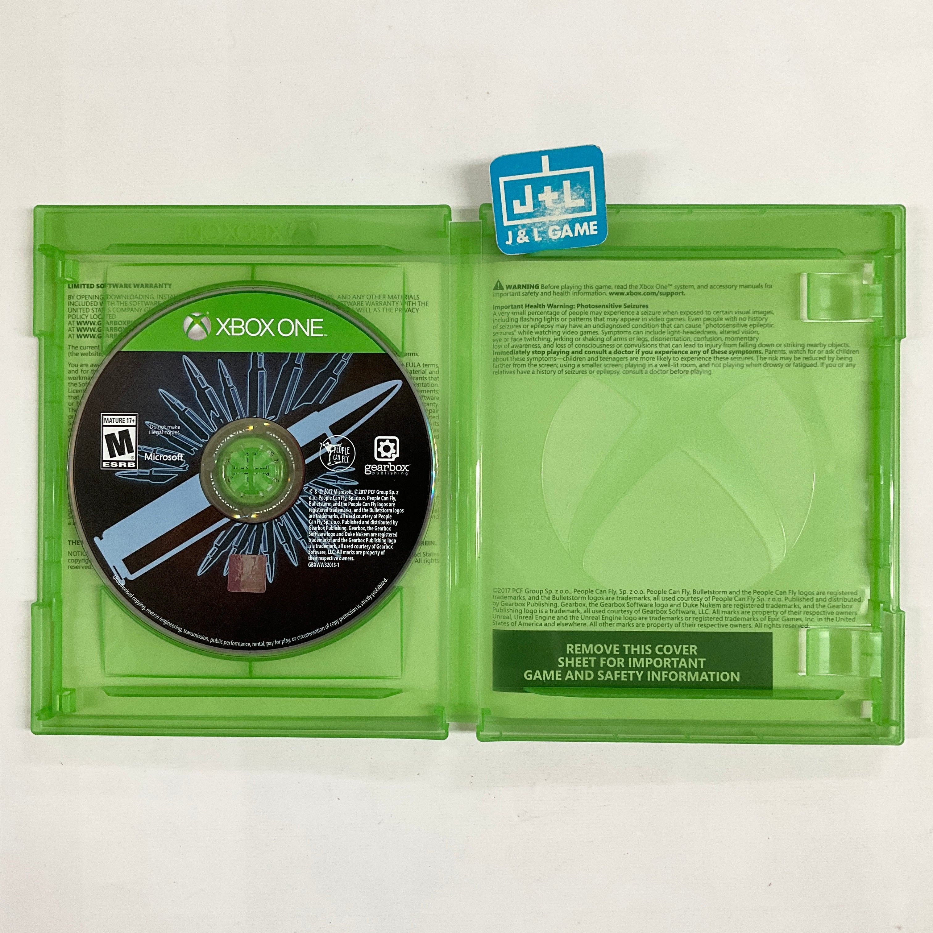 Bulletstorm: Full Clip Edition - (XB1) Xbox One [Pre-Owned] Video Games Gearbox Publishing   