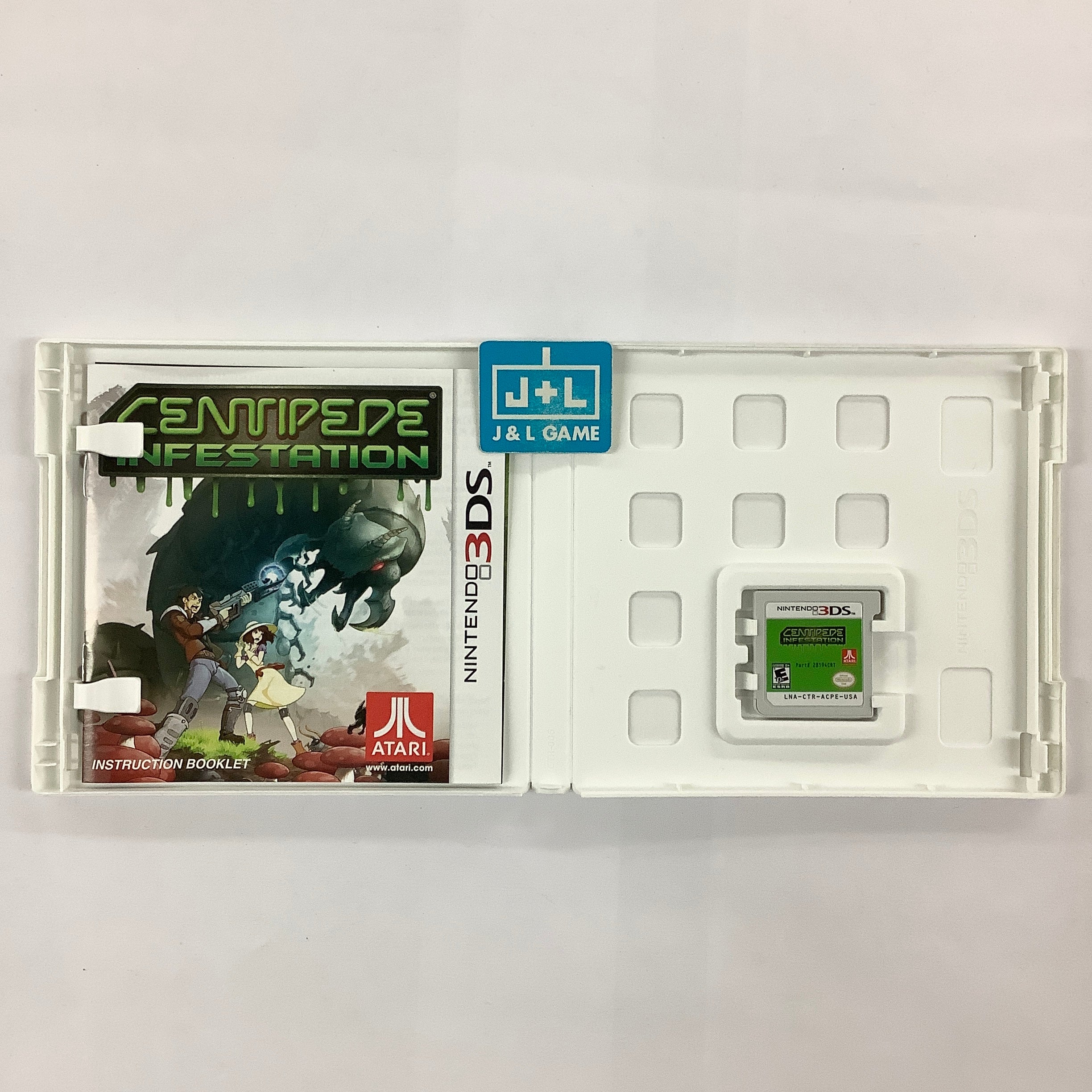 Centipede: Infestation - Nintendo 3DS [Pre-Owned] Video Games Atari SA   