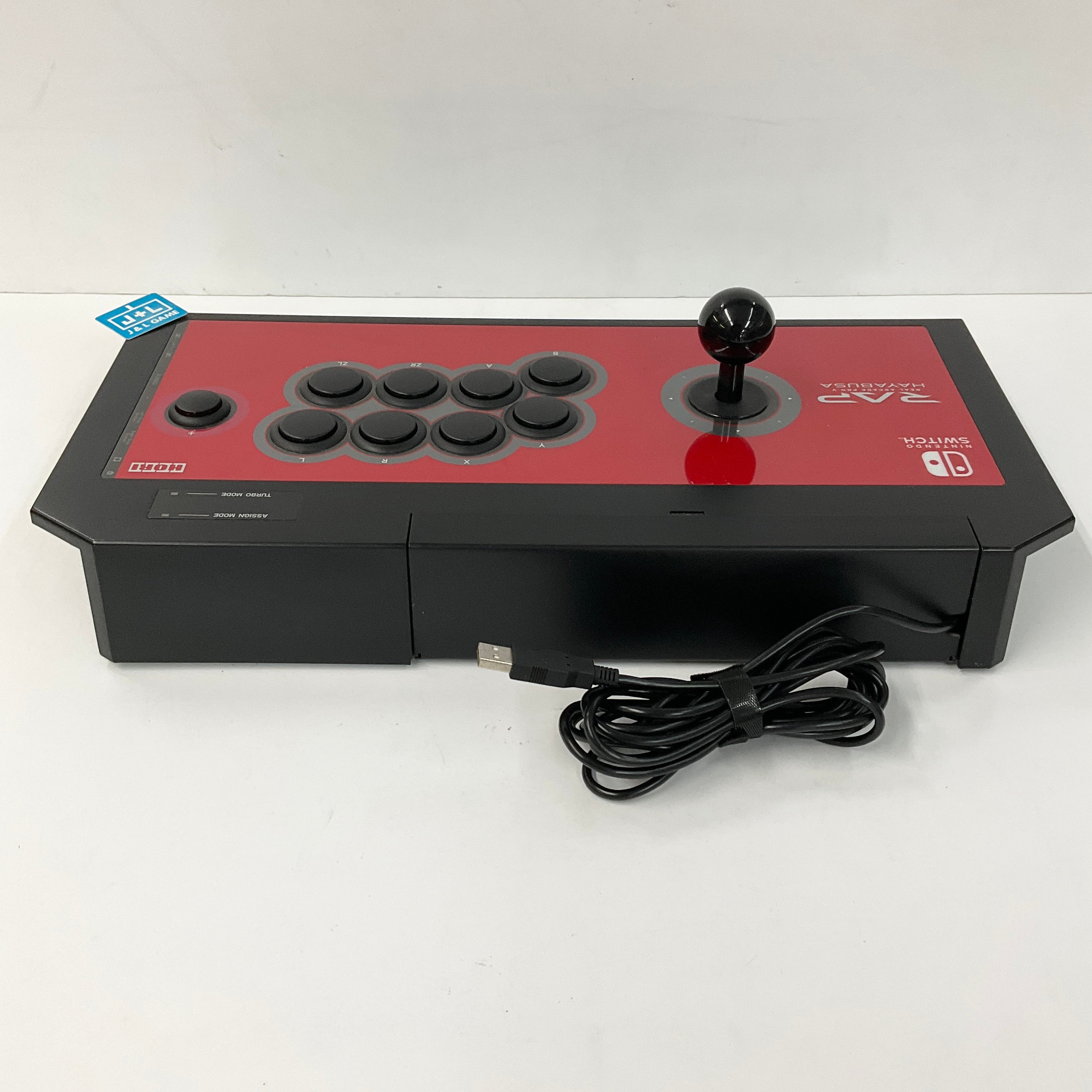 HORI Nintendo Switch Real Arcade Pro V Hayabusa Fight Stick - (NSW) Nintendo Switch [Pre-Owned] Accessories Hori   
