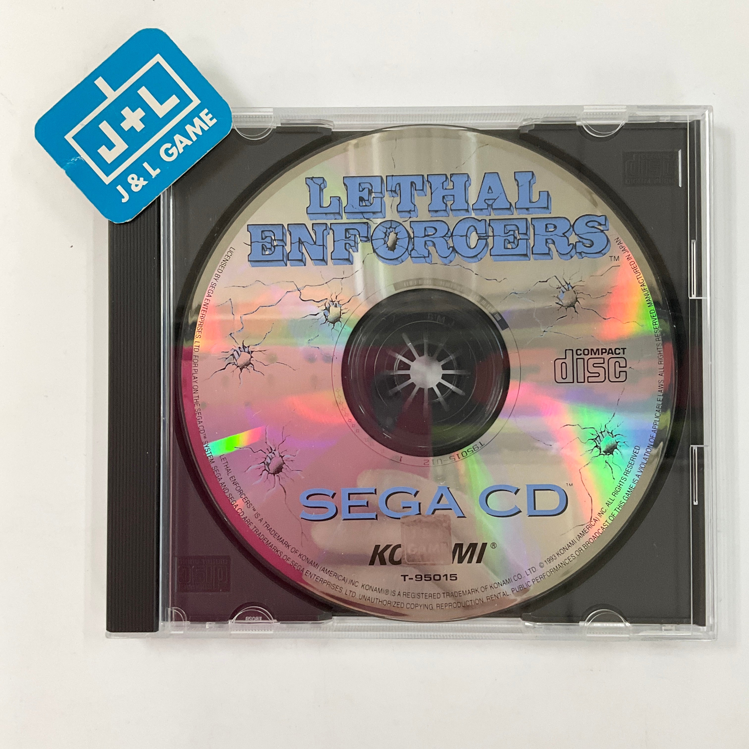 Lethal Enforcers - (SCD) SEGA CD [Pre-Owned] | J&L Game