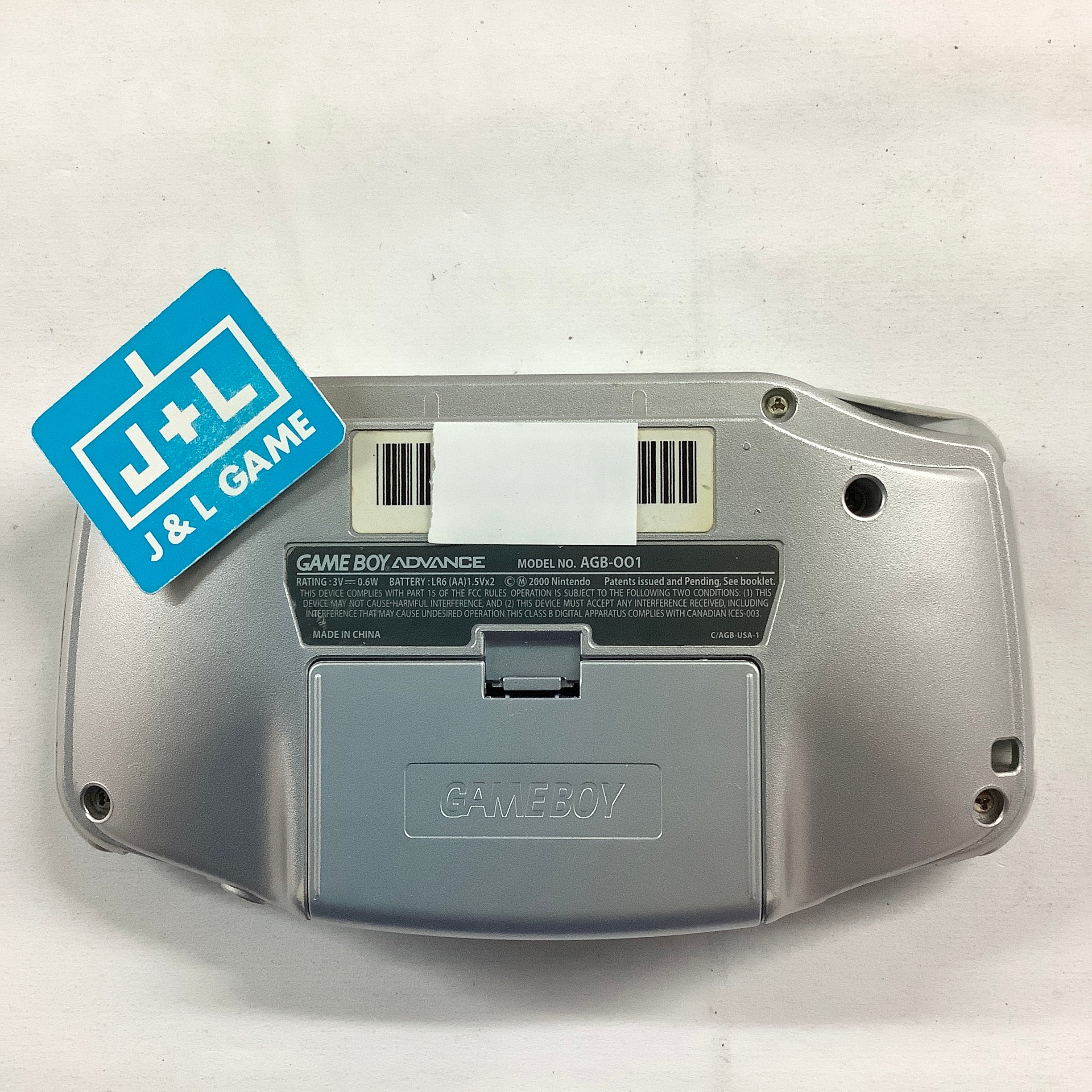 Nintendo Game Boy Advance Console (Platinum) - (GBA) Game Boy Advance [Pre-Owned] Consoles Nintendo   