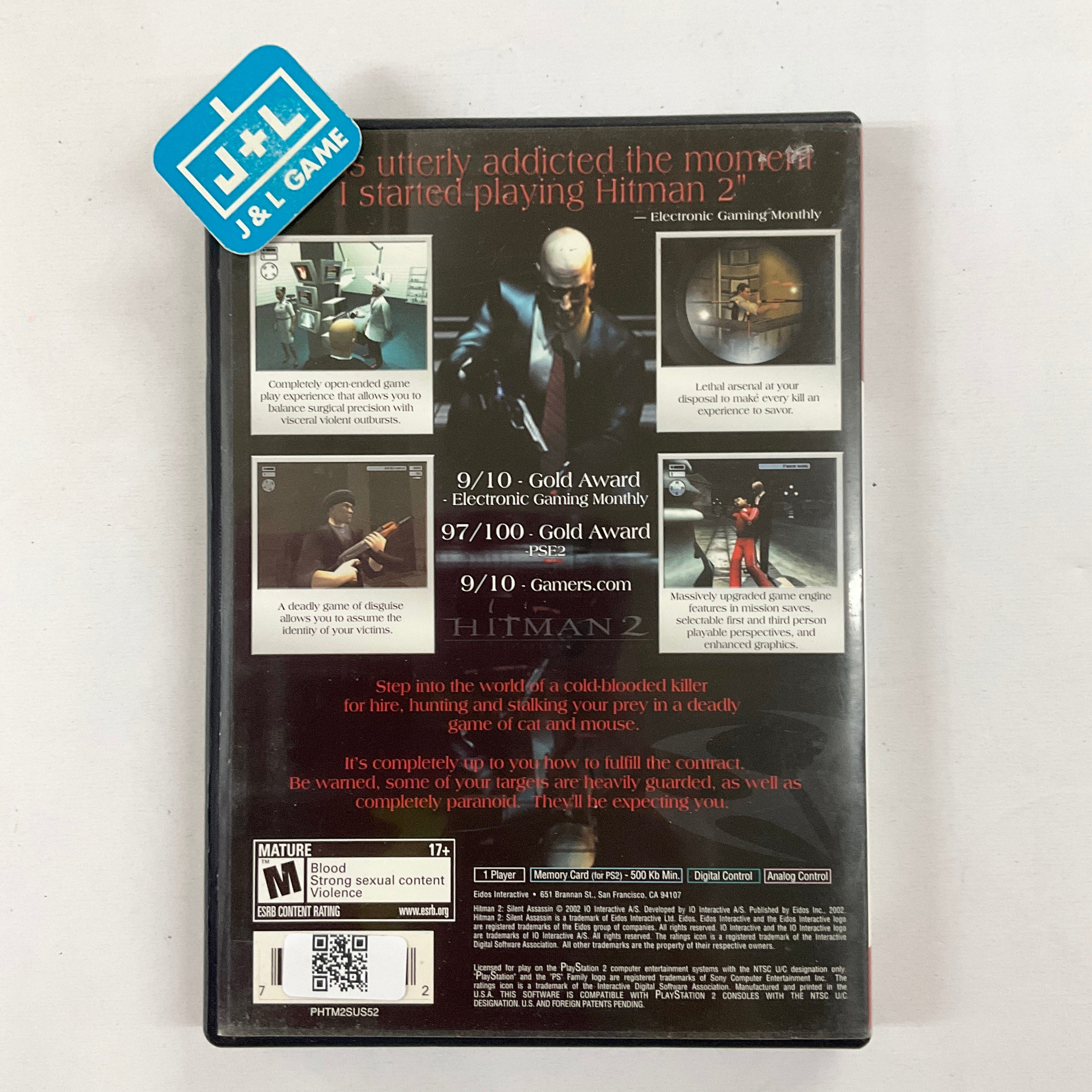 Hitman 2: Silent Assassin (Greatest Hits) - (PS2) PlayStation 2