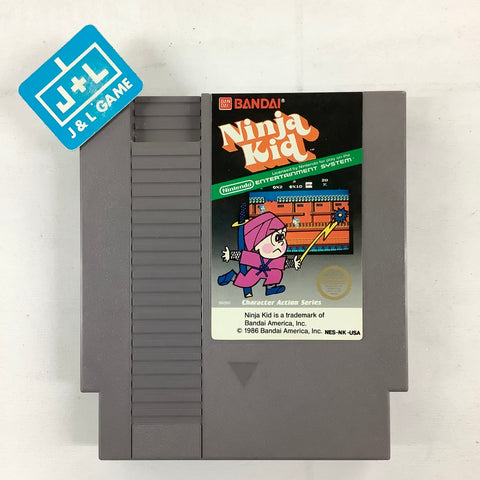 Ninja Kid - (NES) Nintendo Entertainment System [Pre-Owned] Video Games Bandai   