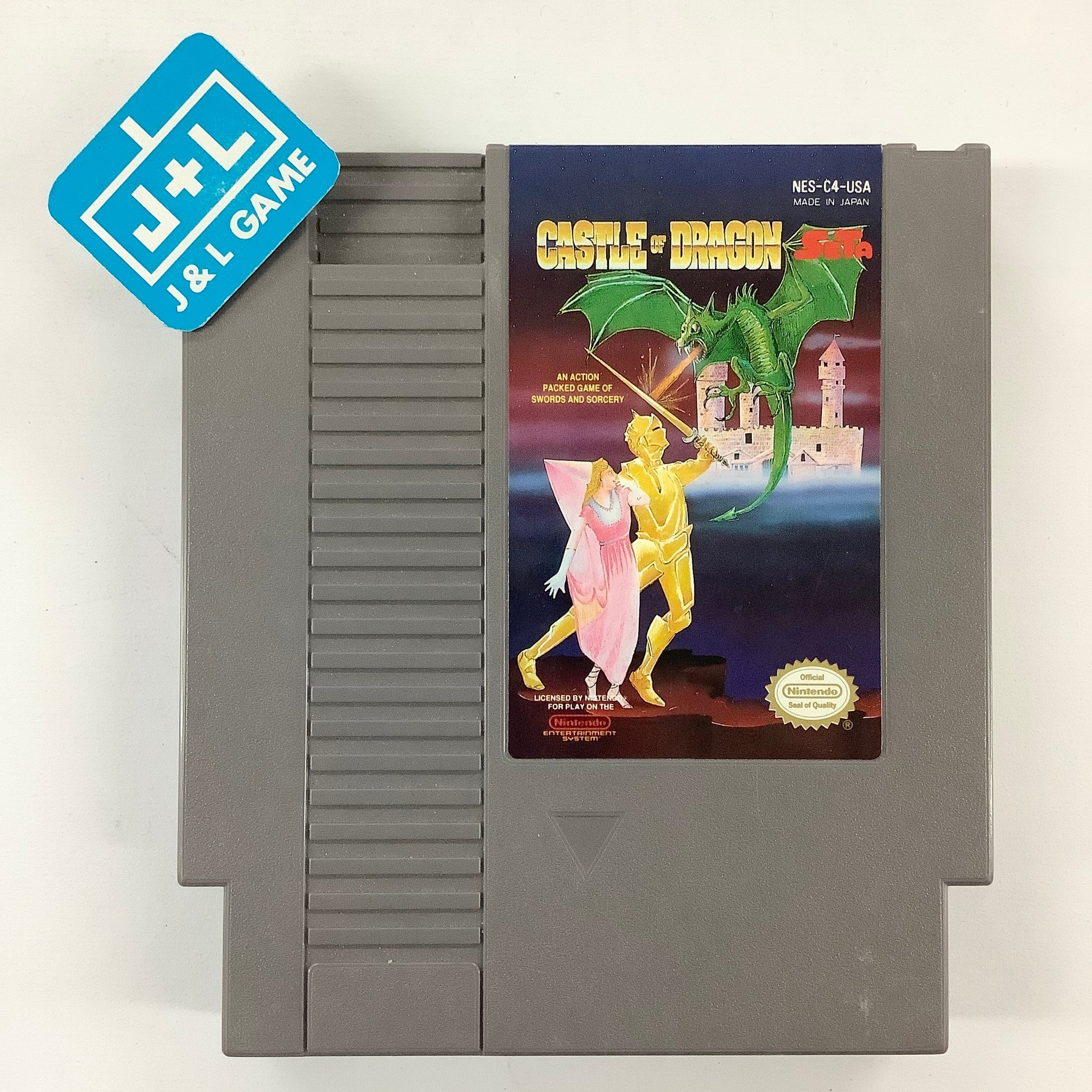 Castle of Dragon - (NES) Nintendo Entertainment System [Pre-Owned] Video Games Seta Corporation   