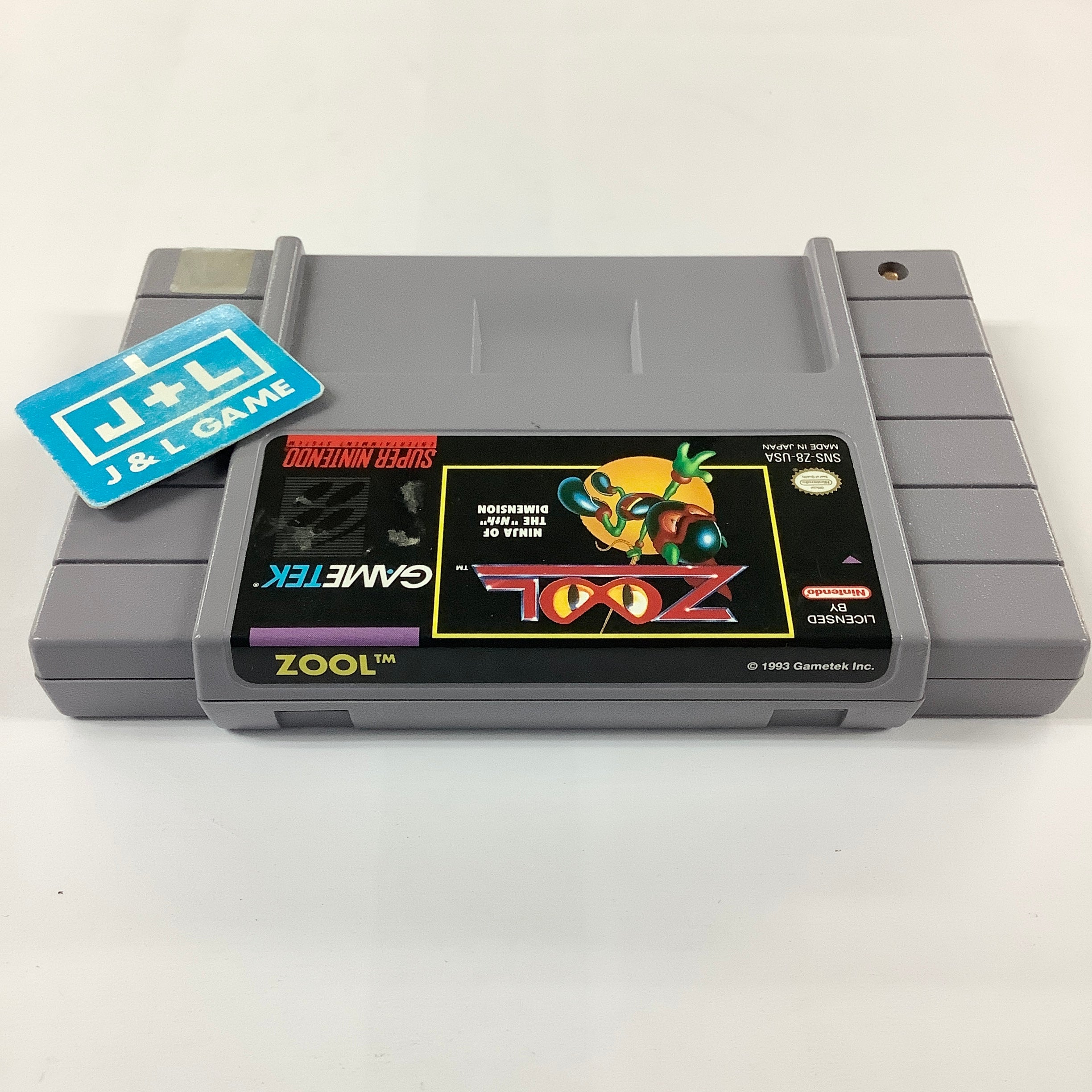 Zool: Ninja of the "Nth" Dimension - (SNES) Super Nintendo [Pre-Owned] Video Games GameTek   