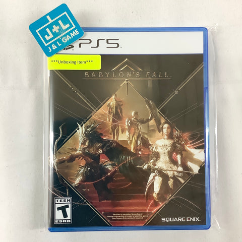 Babylon’s Fall - (PS5) PlayStation 5 [UNBOXING] Video Games Square Enix   