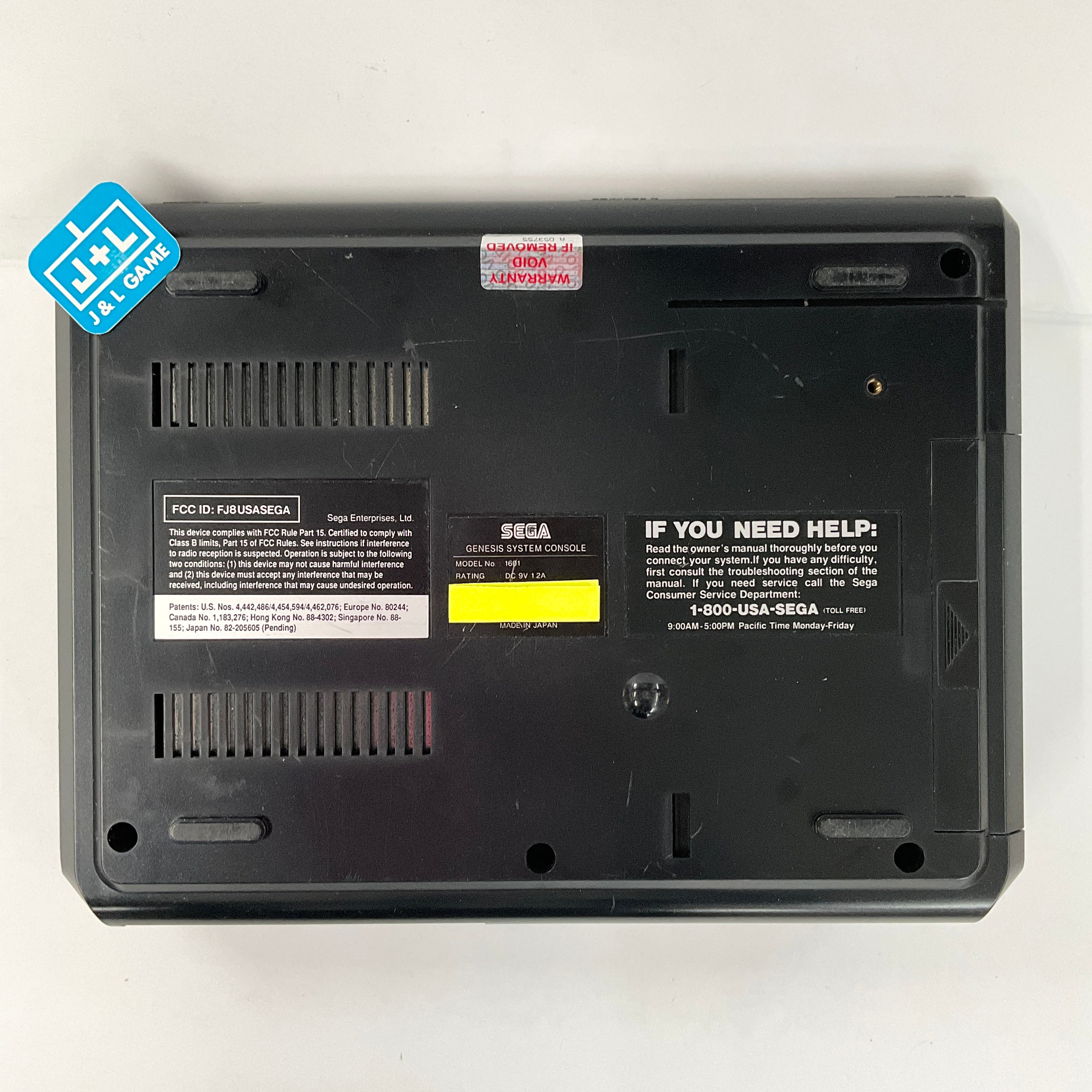 Sega Genesis 1 (Original Model) Console System - (SG) SEGA Genesis