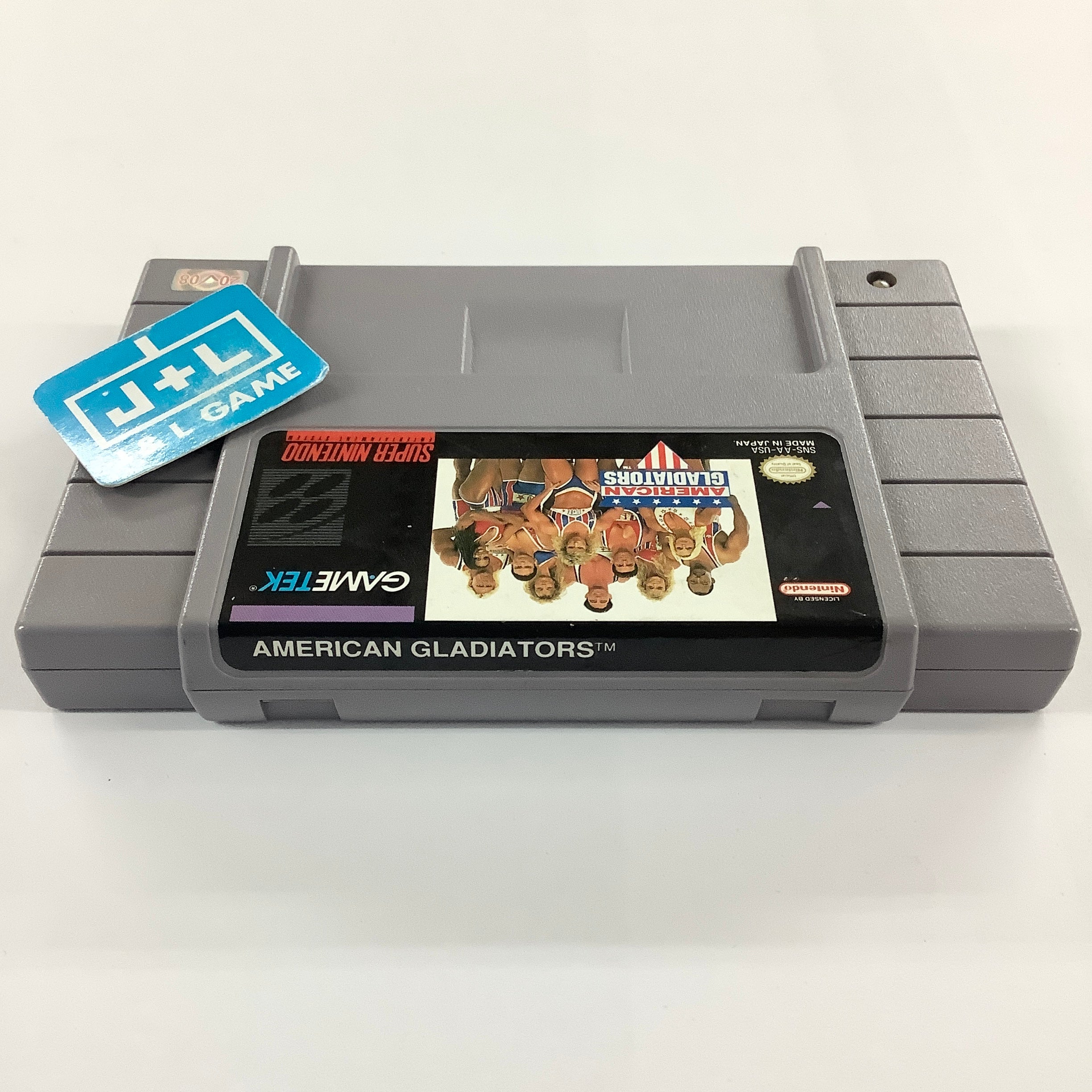 American Gladiators - (SNES) Super Nintendo [Pre-Owned] Video Games GameTek   